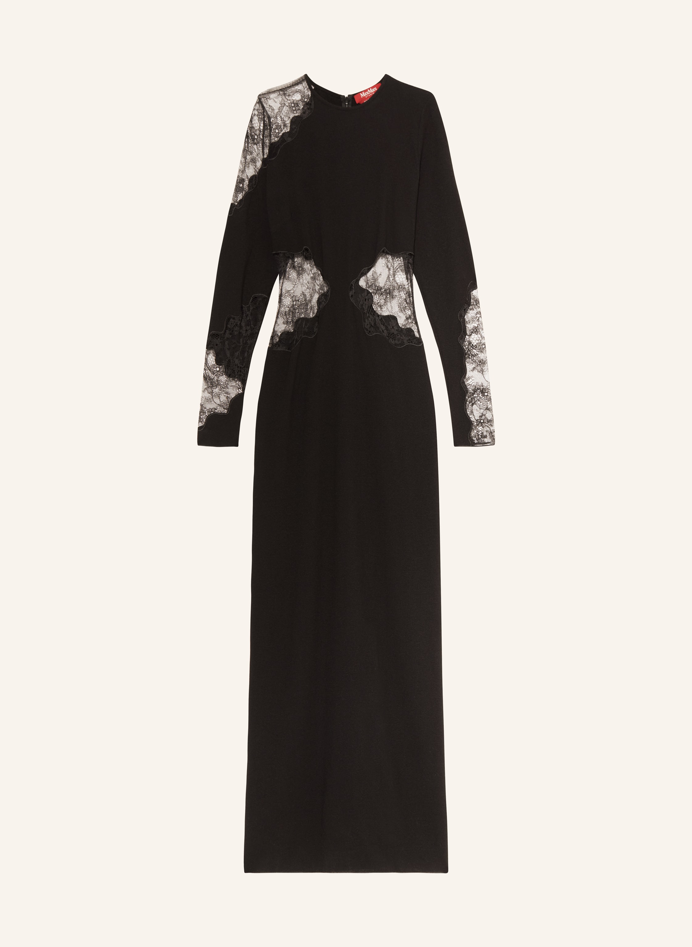 Max Mara STUDIO Dress ENZIANA with lace in black