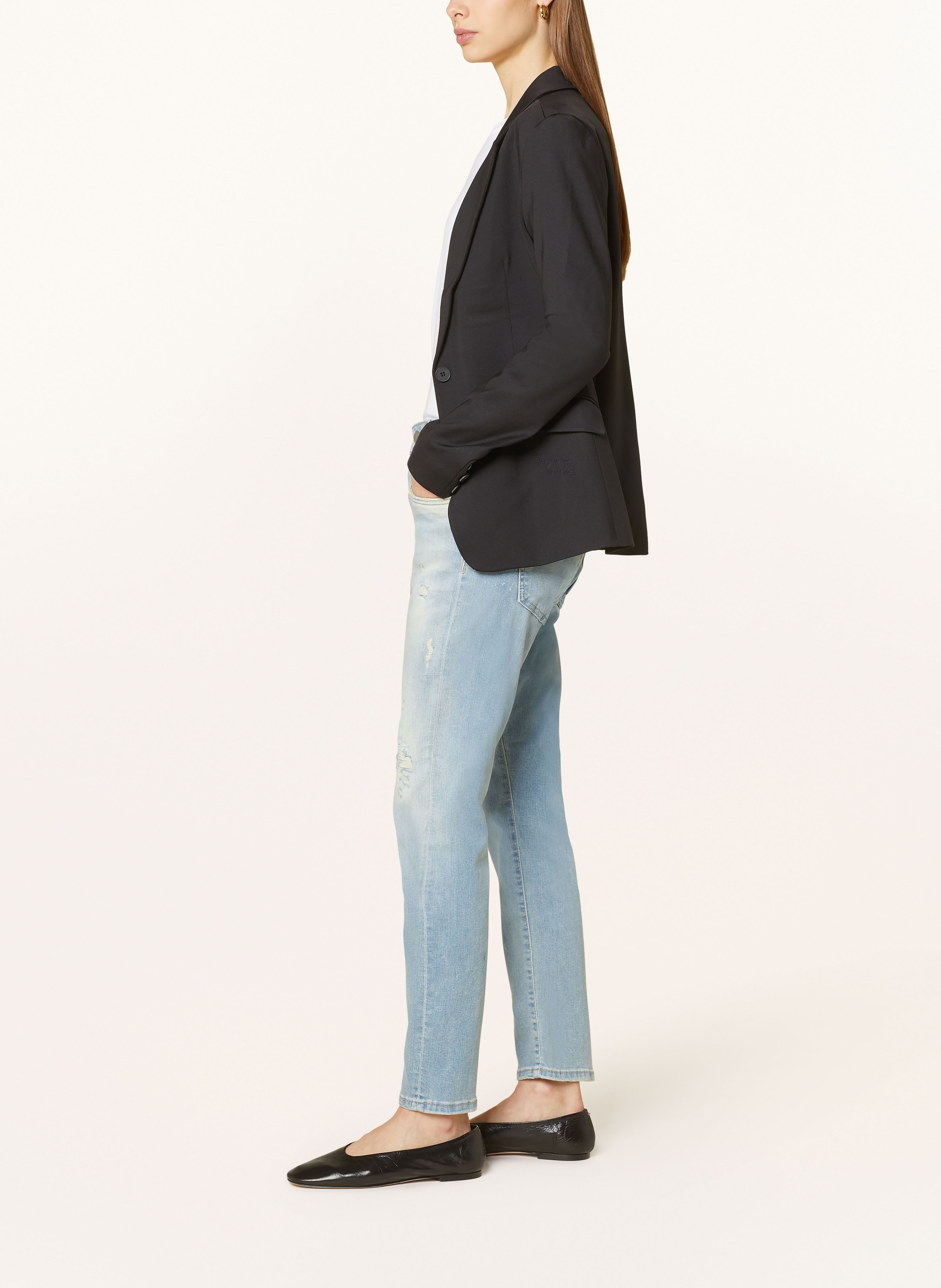 Thumbnail - Elias Rumelis Destroyed Jeans Erleona blau