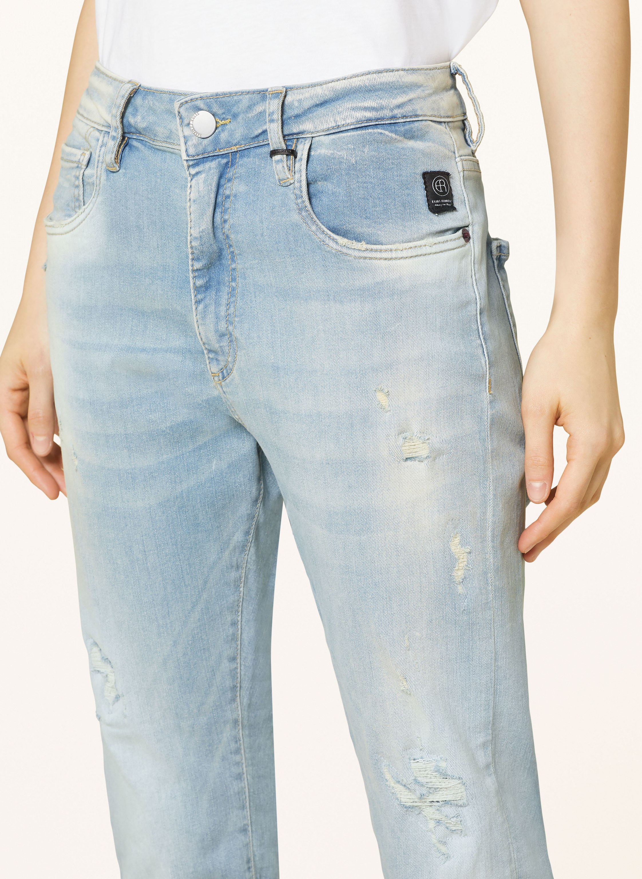 Thumbnail - Elias Rumelis Destroyed Jeans Erleona blau