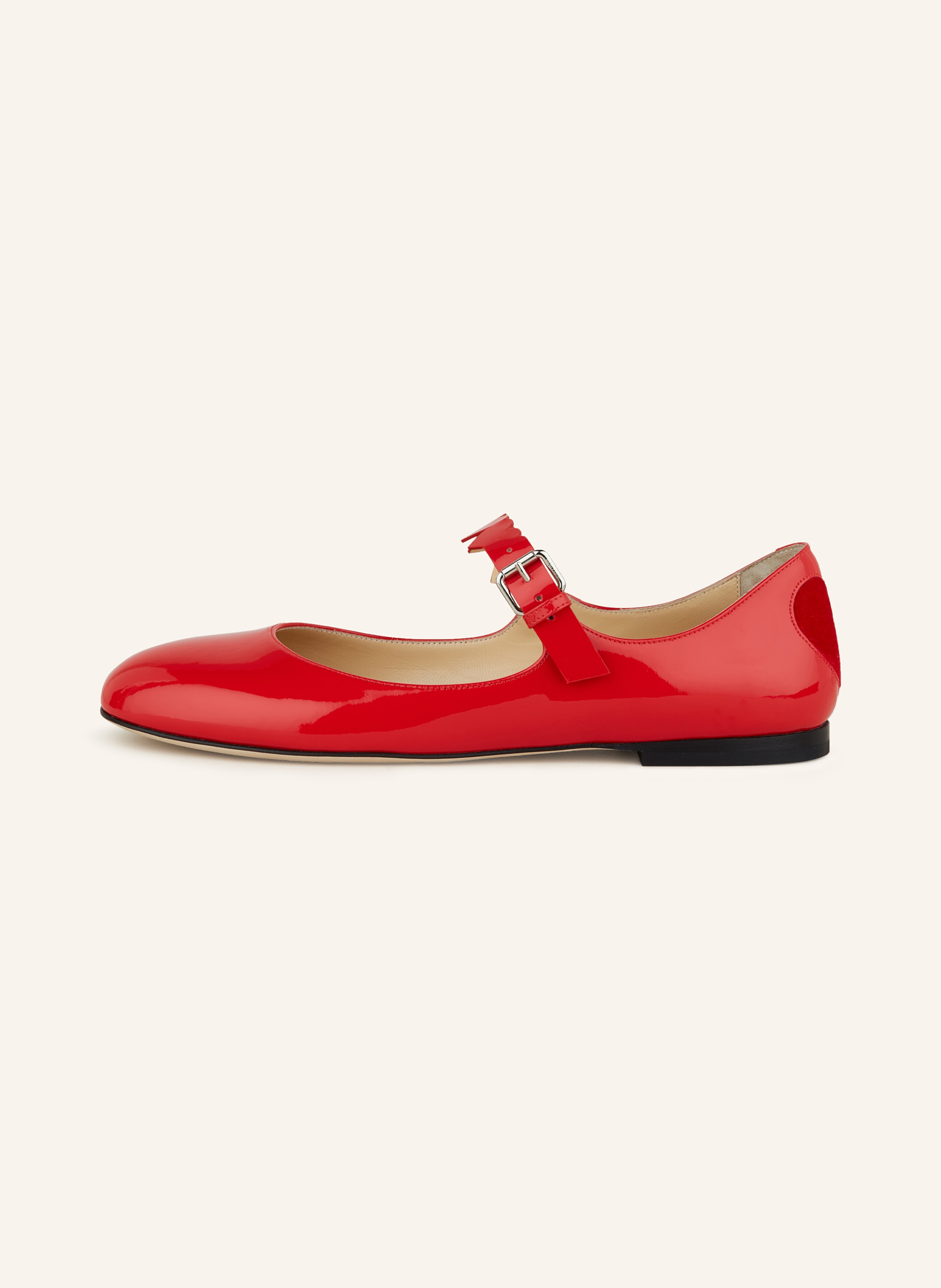 Thumbnail - Mach & Mach Mary-Jane-Ballerinas rot