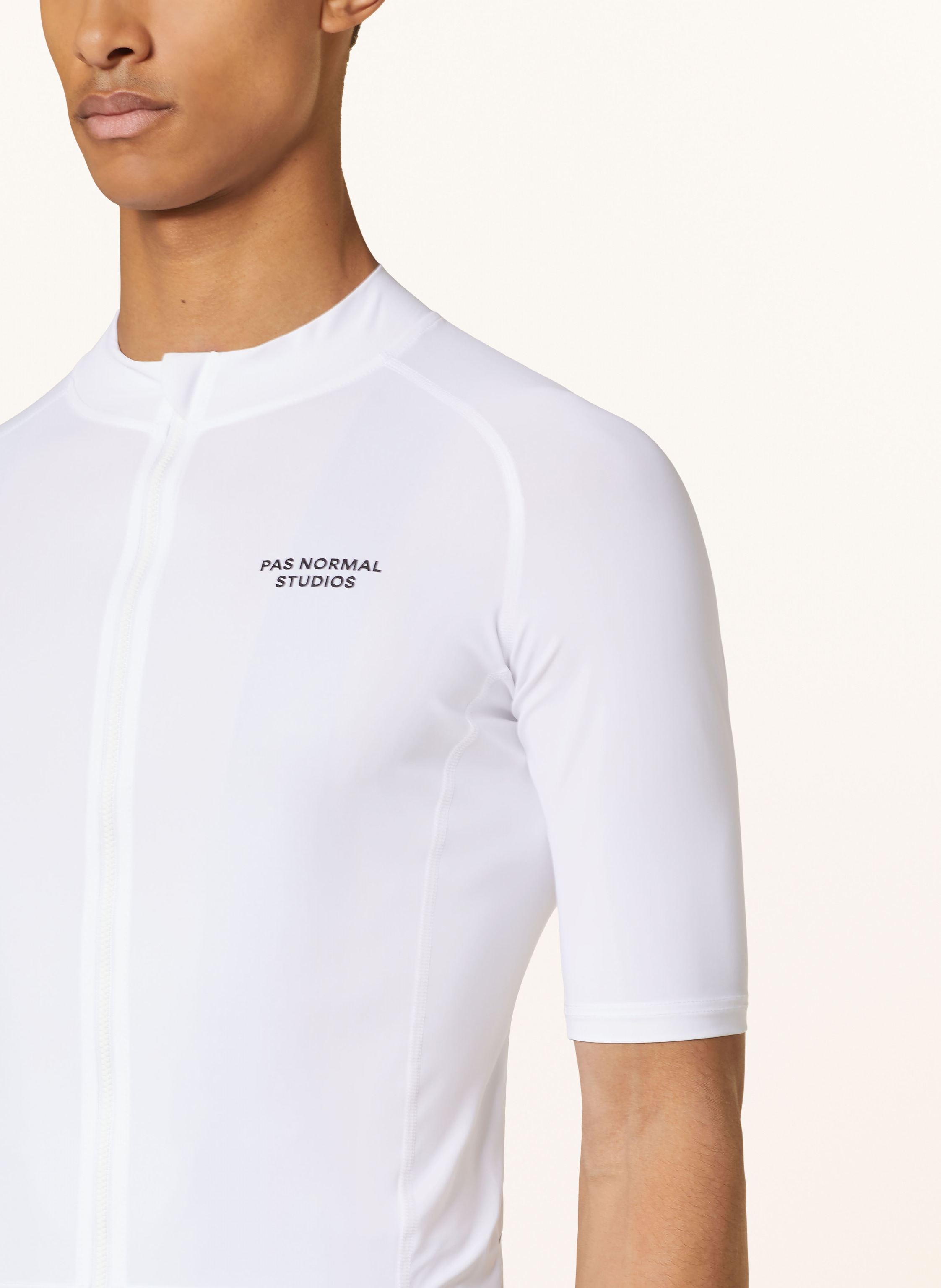 Thumbnail - Pas Normal Studios Radtrikot Essential weiss