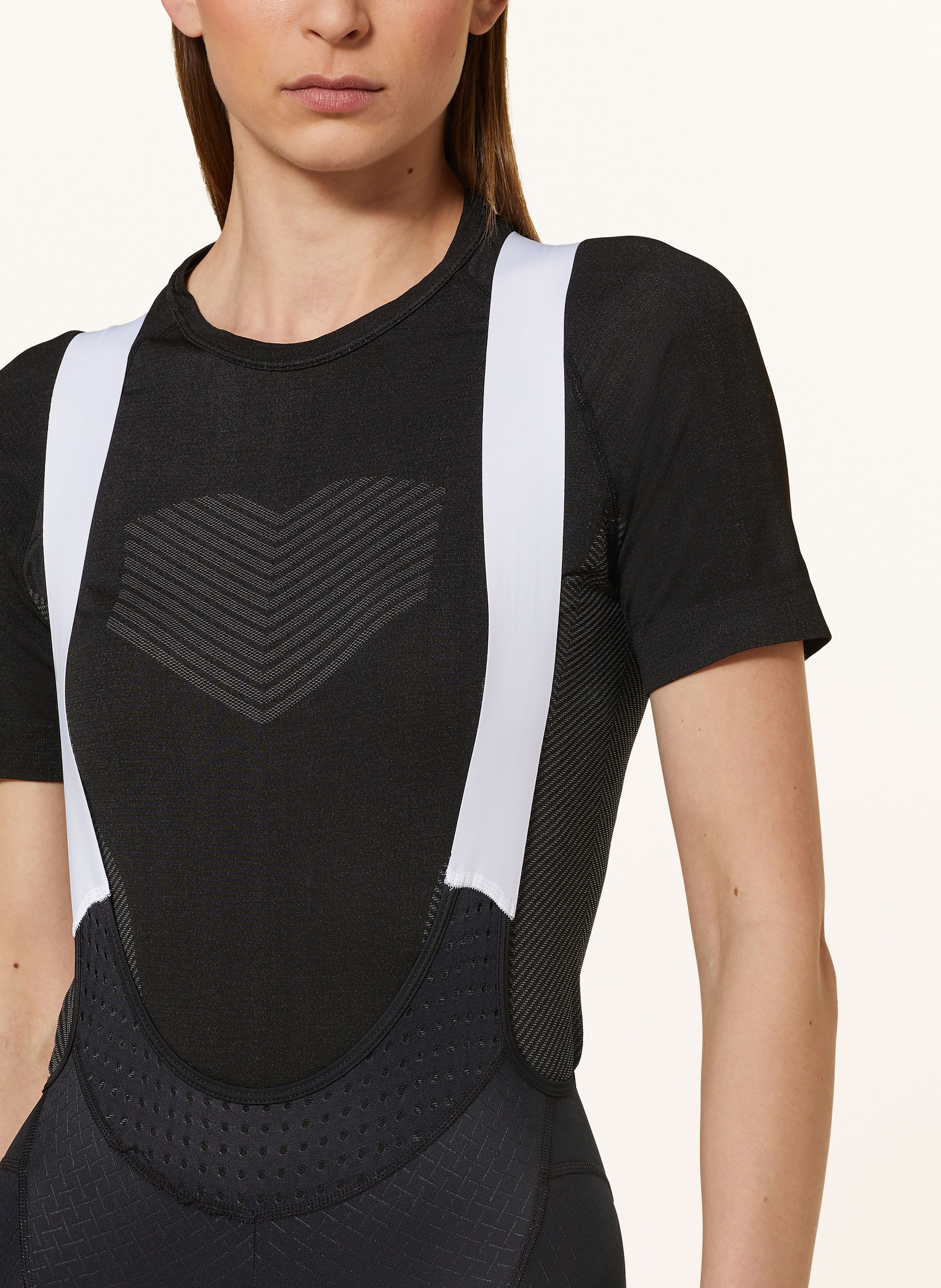 Thumbnail - Pas Normal Studios Radhose Mechanism Bibs Mit Trägern Und Gepolstertem Einsatz schwarz