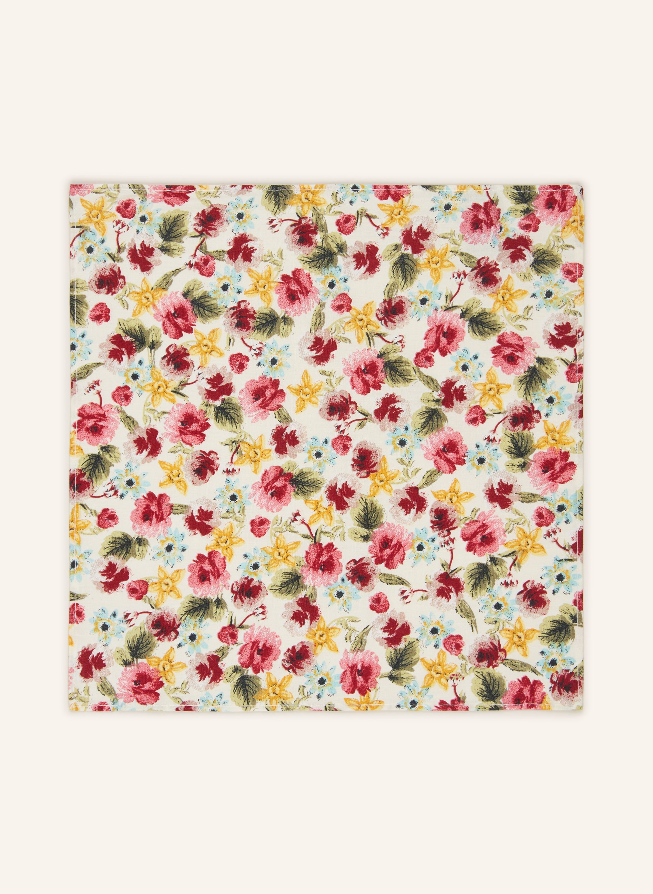 Thumbnail - Prince Bowtie Set: Fliege Und Einstecktuch rot