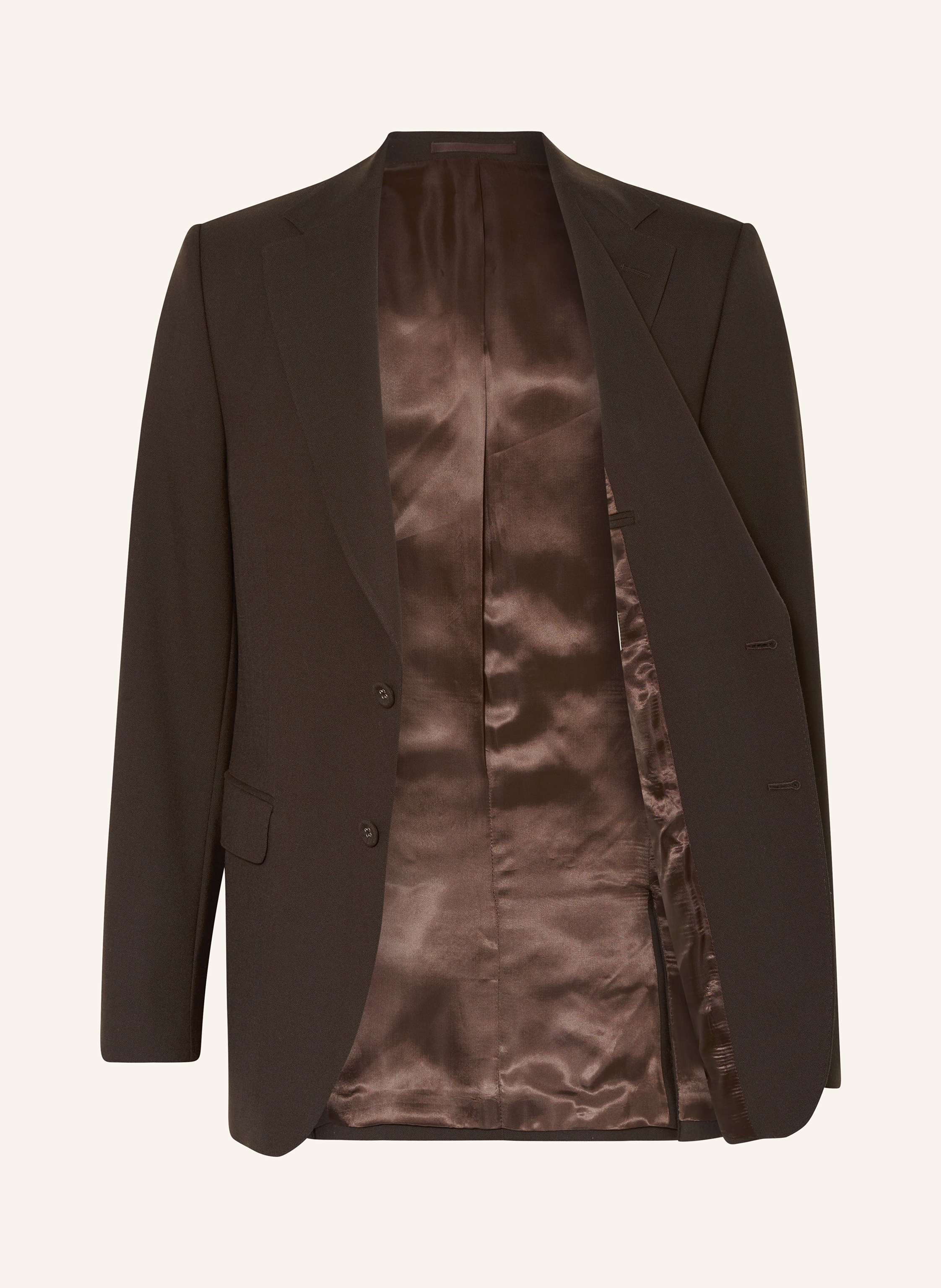 Thumbnail - Officine Générale Anzugsakko Giovanni Slim Fit braun