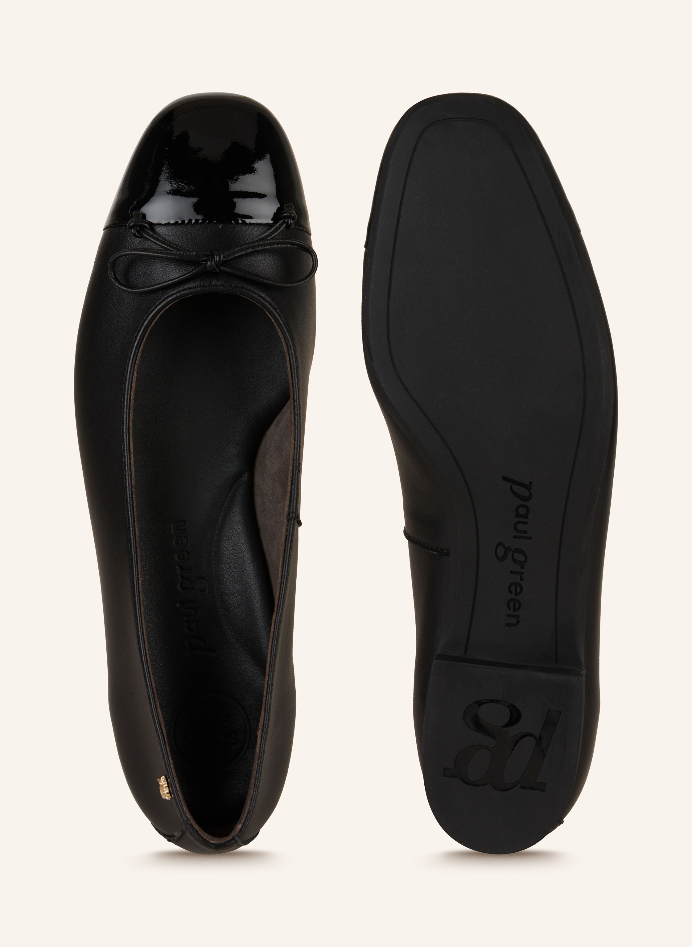 Paul Green Ballerinas schwarz – Bild 2
