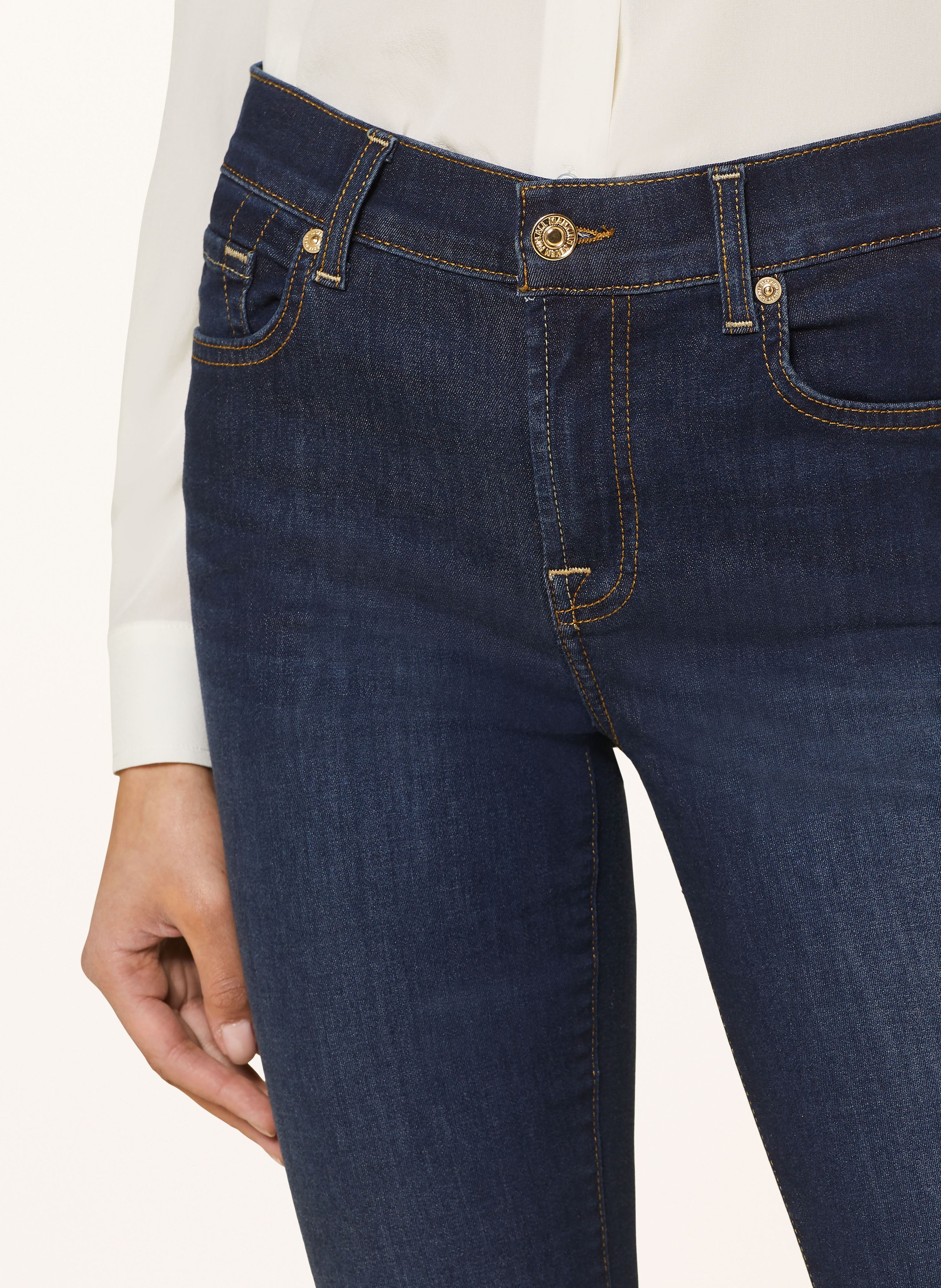 Thumbnail - 7 For All Mankind Bootcut Jeans Bootcut Bair Sunrise blau