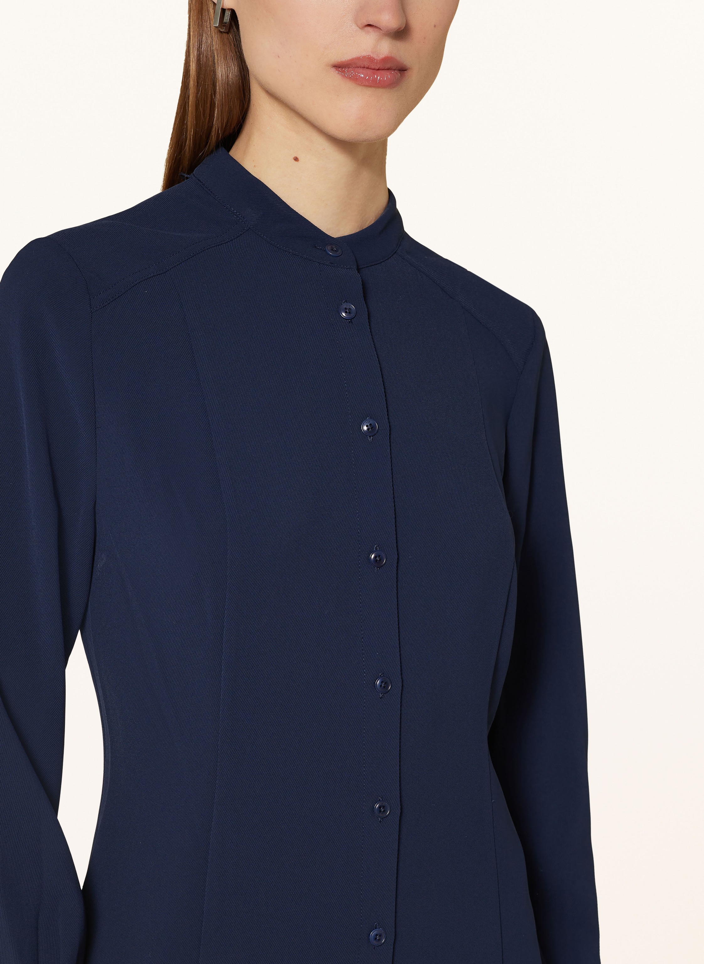 Thumbnail - Ted Baker Set Elsiiey: Hemdblusenkleid Und Pullunder blau