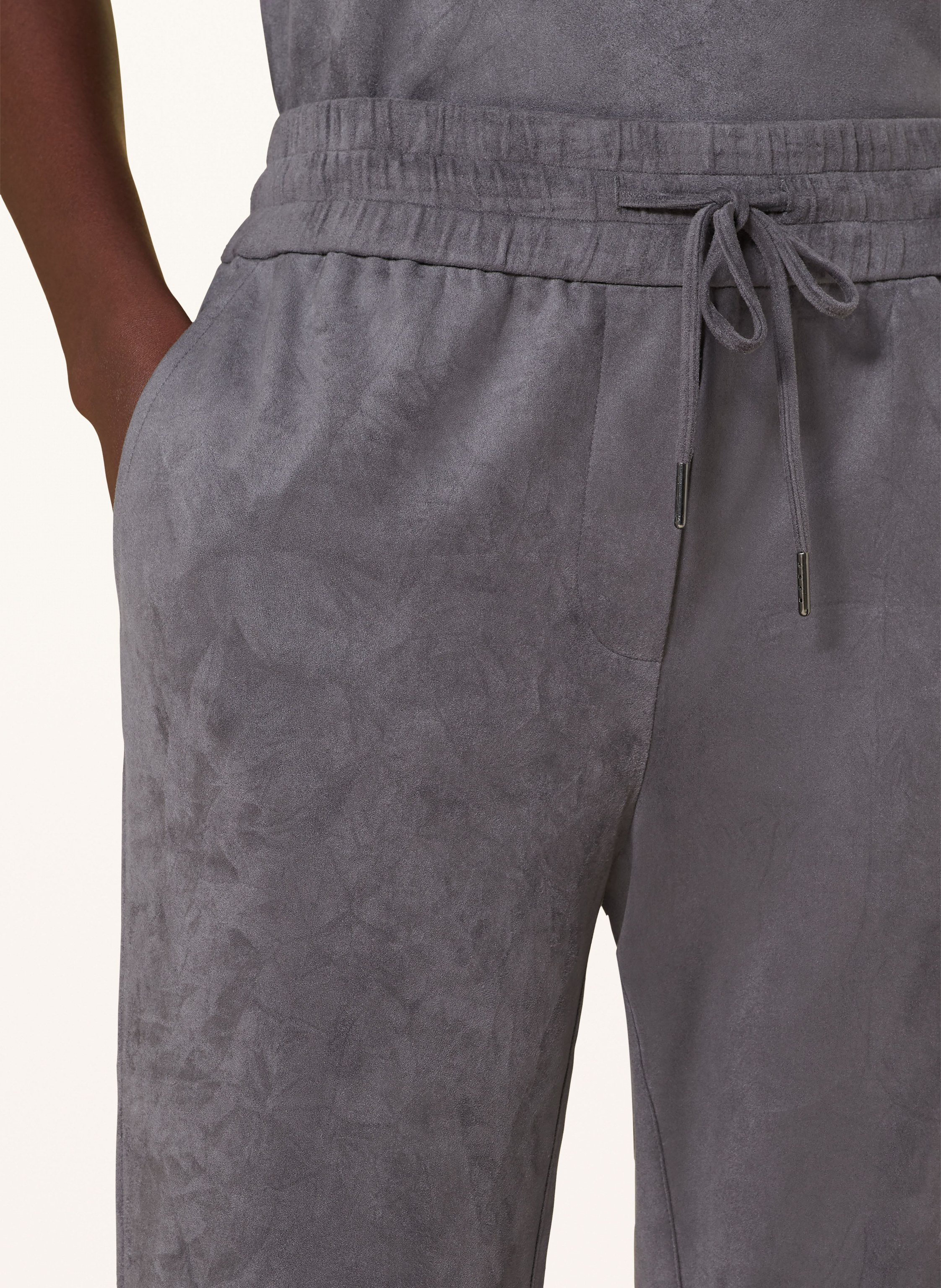 Juvia Sweatpants Rosa grau – Bild 2