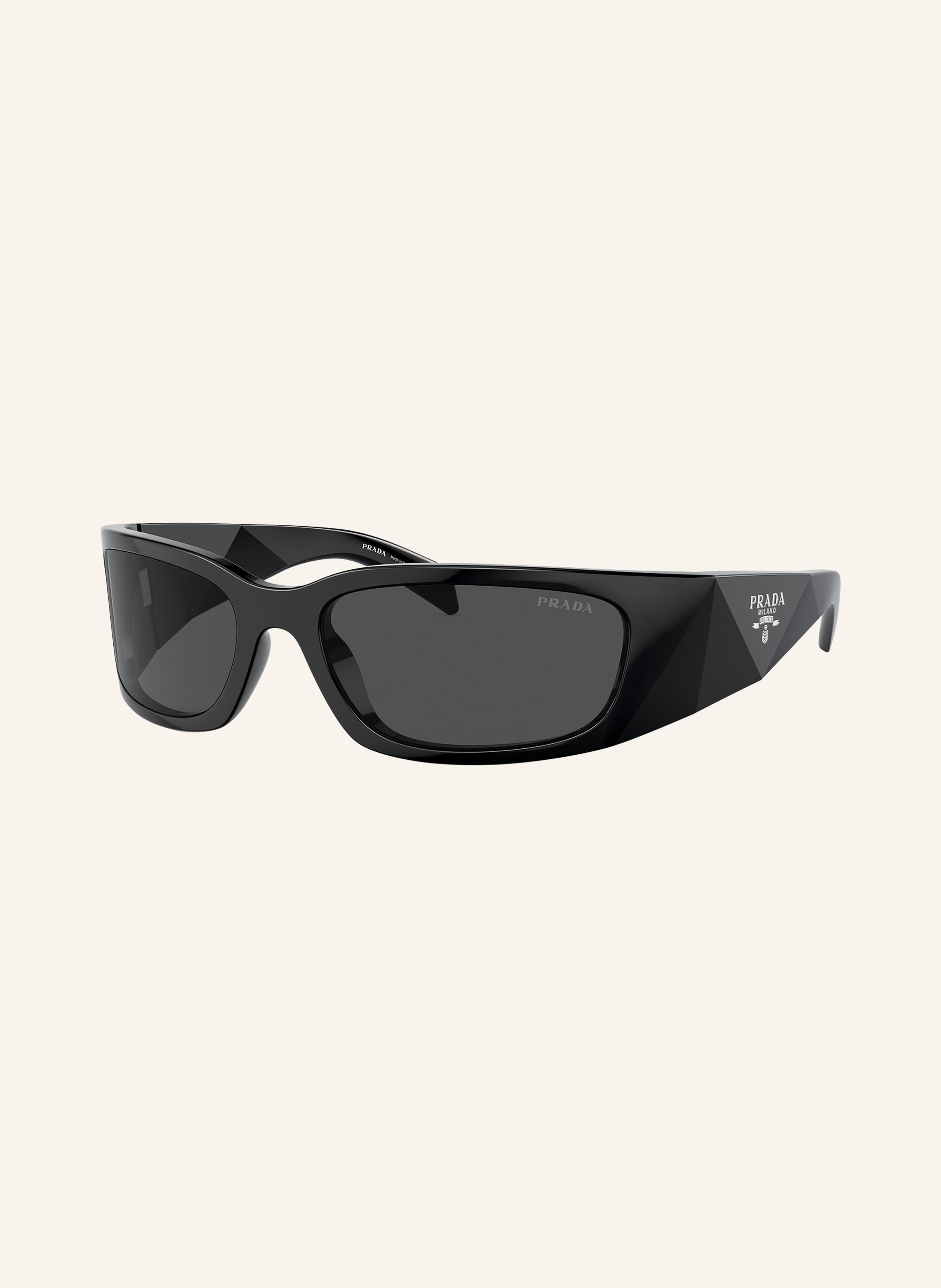 Prada Prada Sonnenbrille pra14s schwarz in 1AB5S0 - SCHWARZ/ DUNKELGRAU