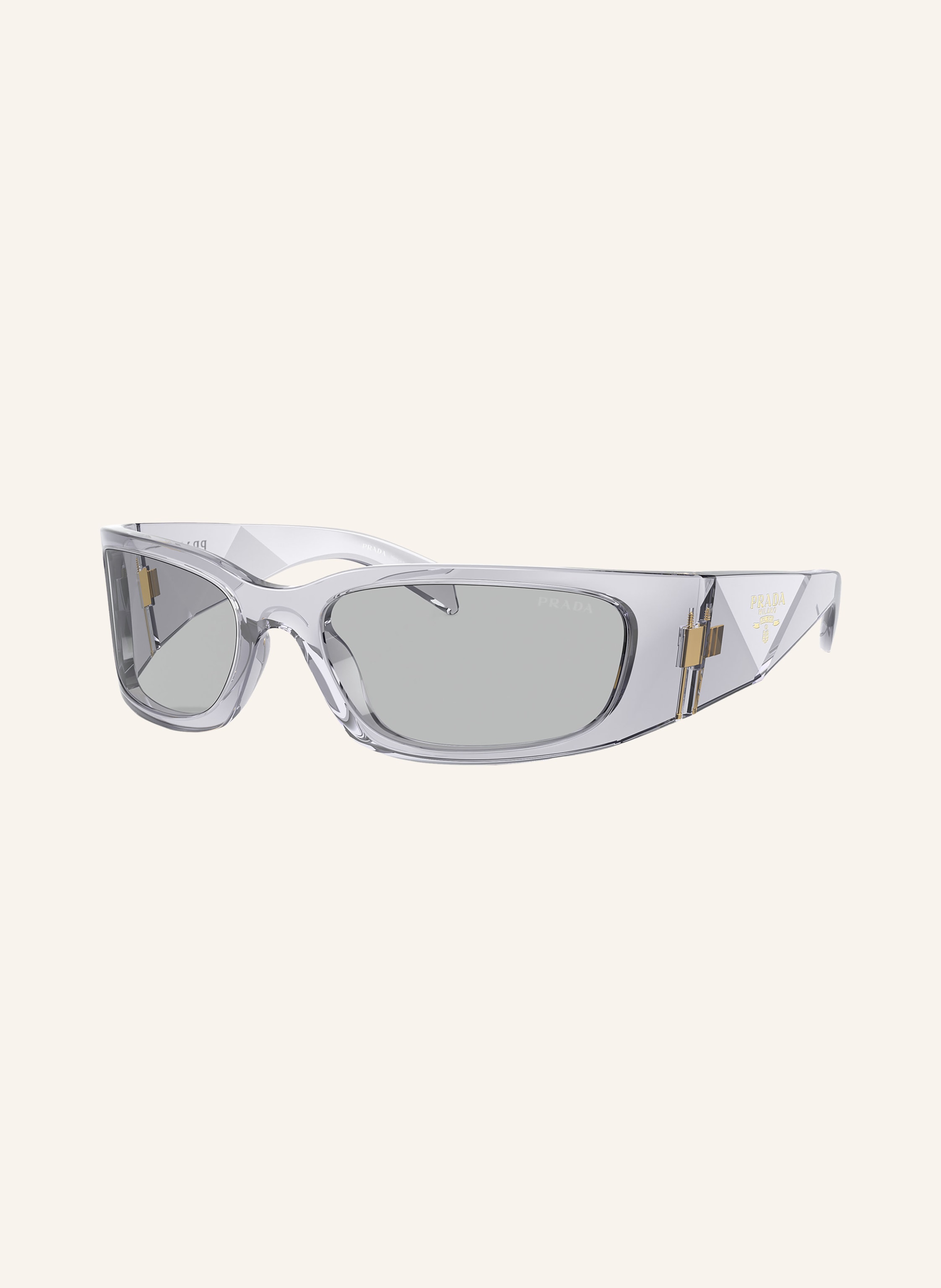 Prada Prada Sonnenbrille pra14s grau in 12R30B - HELLGRAU/ HELLGRAU