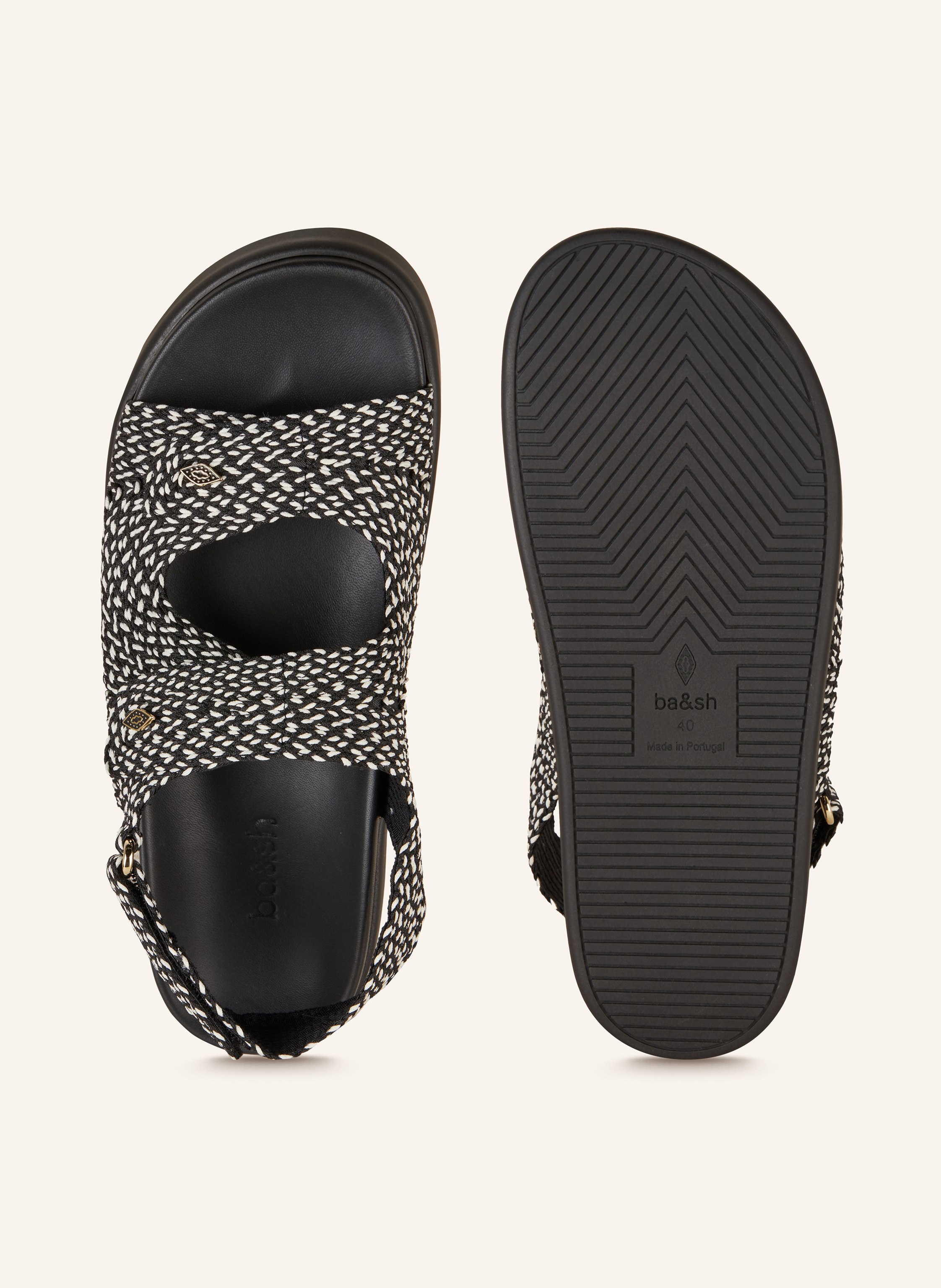 Ba&Sh Sandalen Cratch schwarz – Bild 2