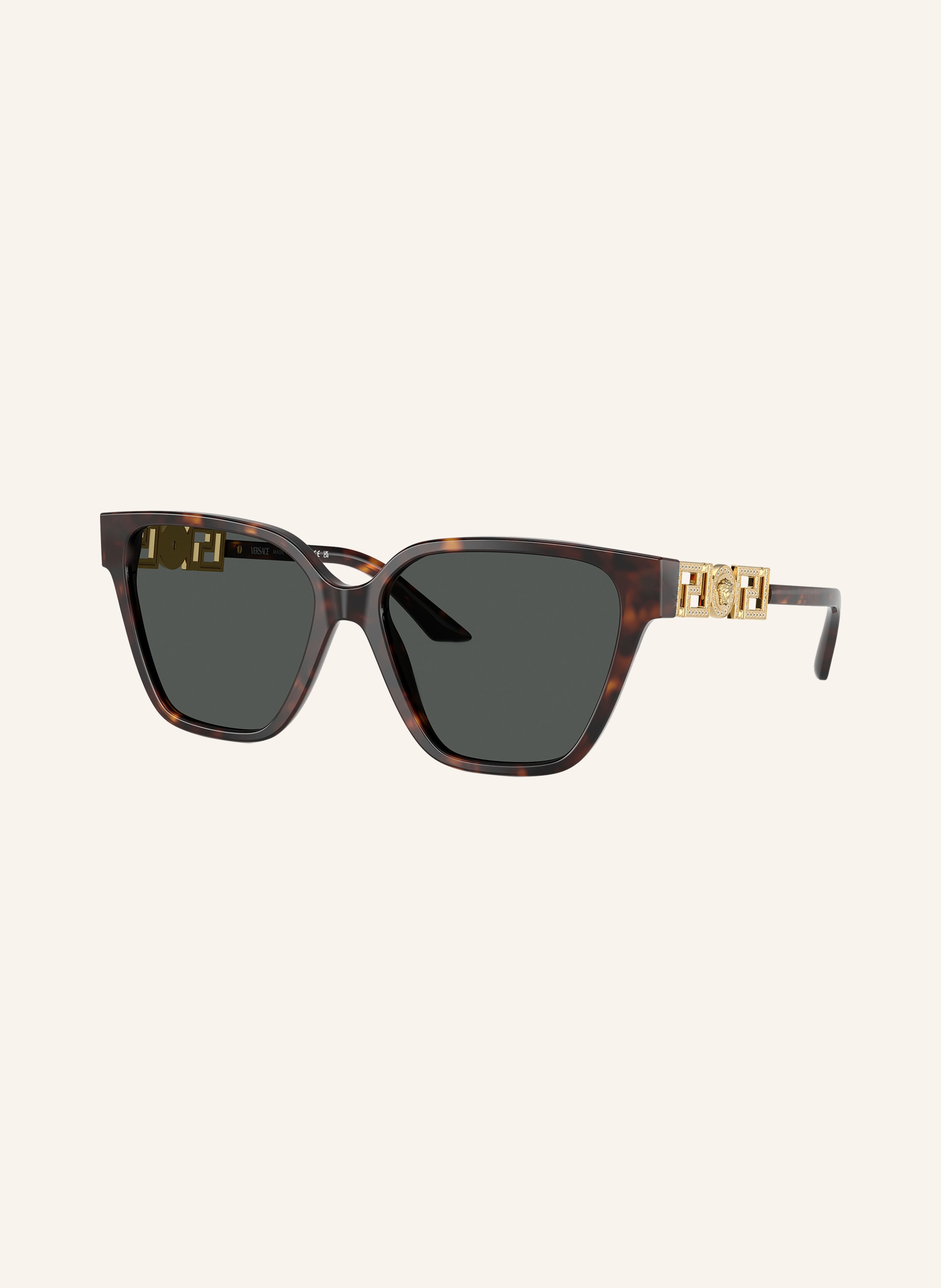 Versace Versace Sonnenbrille ve4471b braun in 108/87 - HAVANA/ DUNKELGRAU