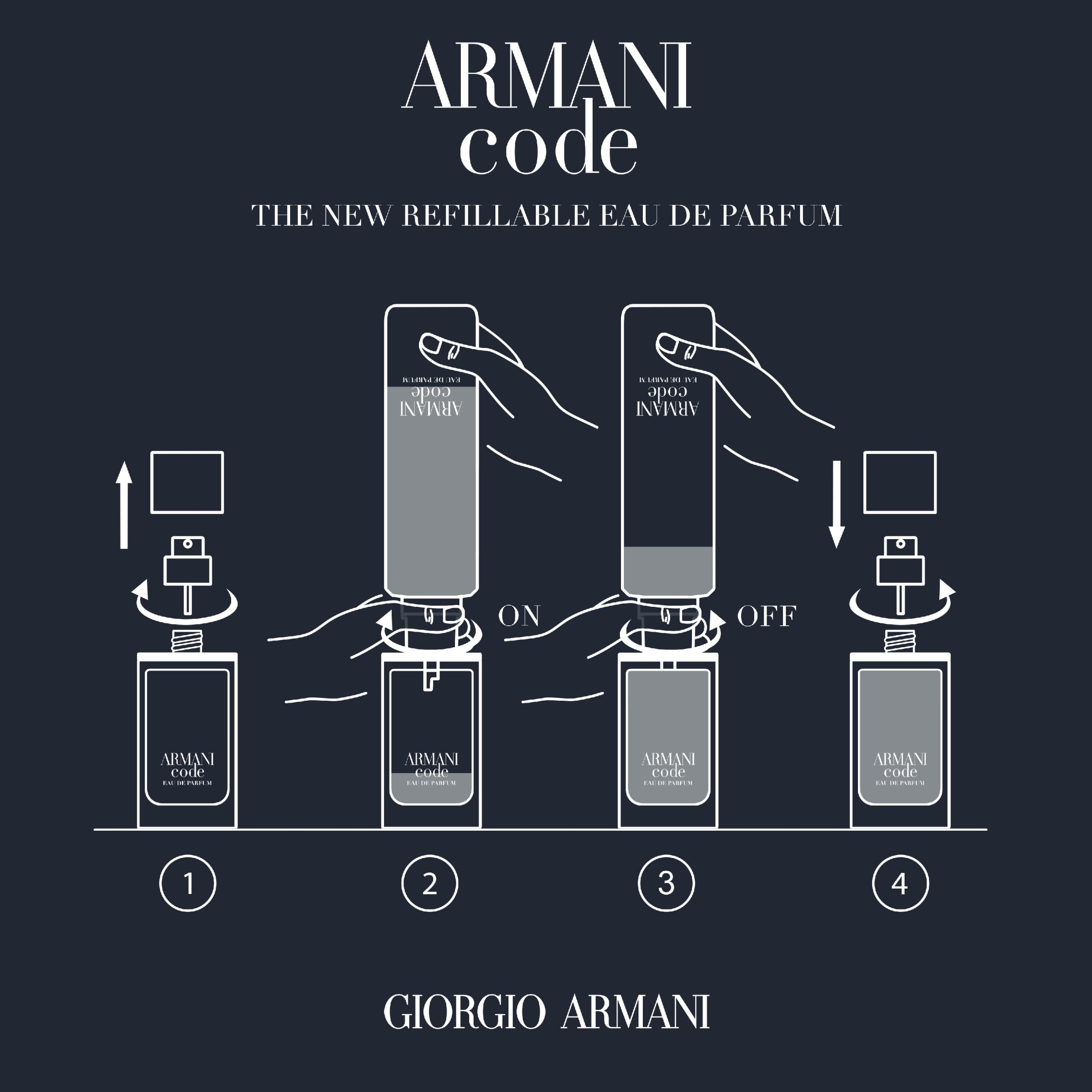 Thumbnail - Giorgio Armani Beauty Armani Code Refill Eau de Parfum 150 ml
