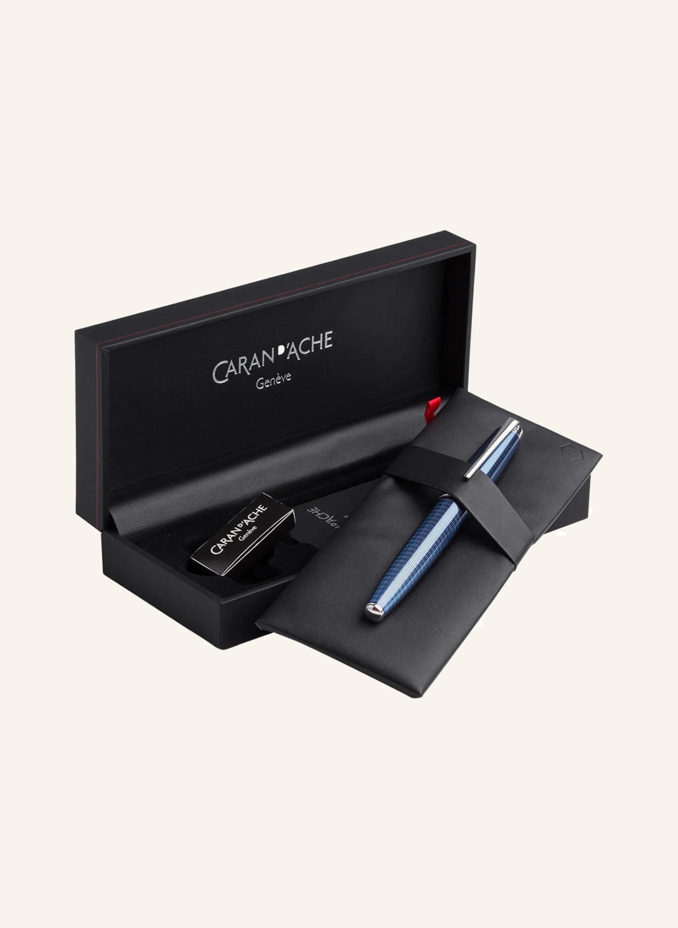 Thumbnail - Caran D'ache Füllfederhalter Léman blau