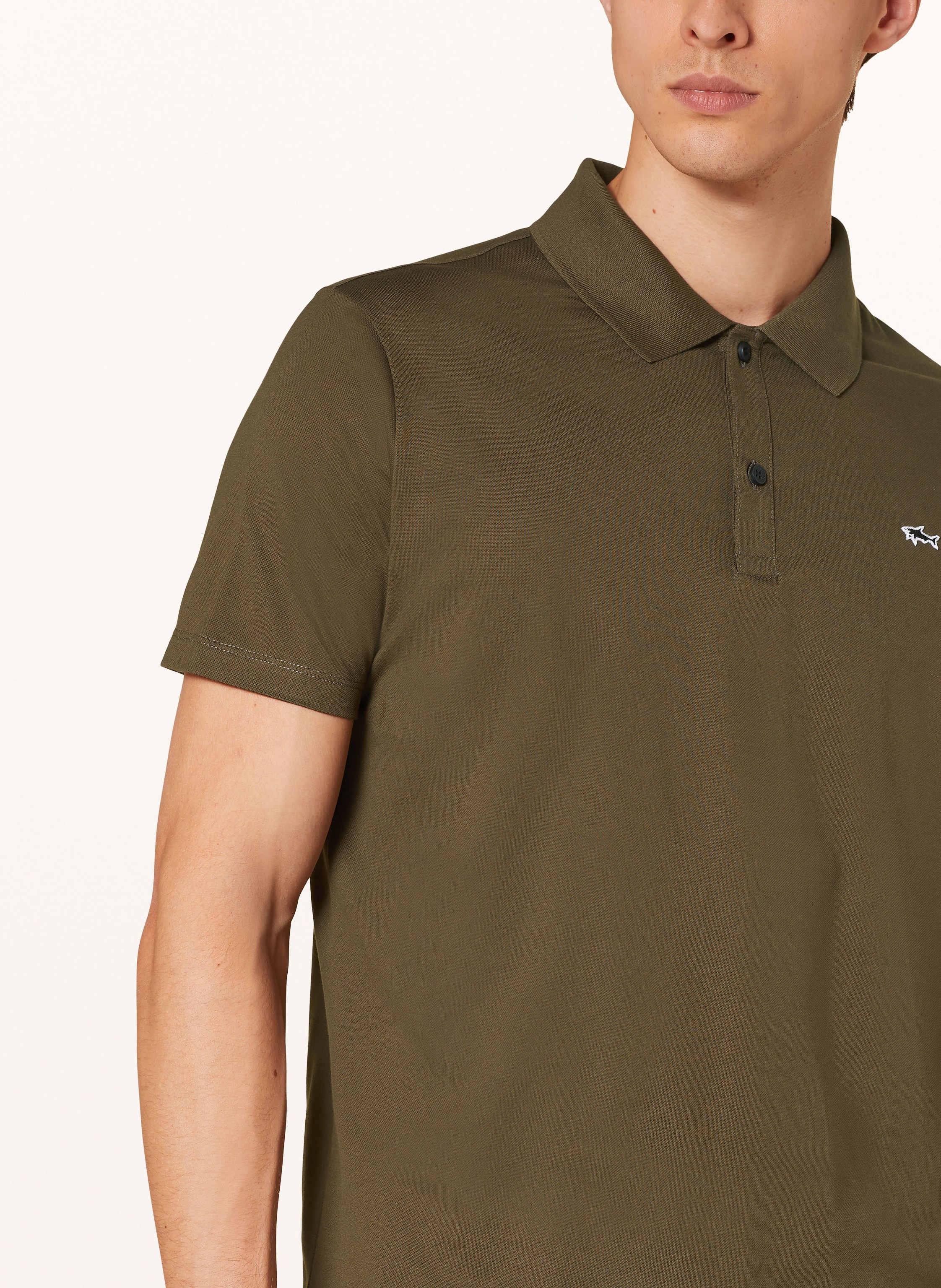 Thumbnail - Paul & Shark Piqué-Poloshirt gruen