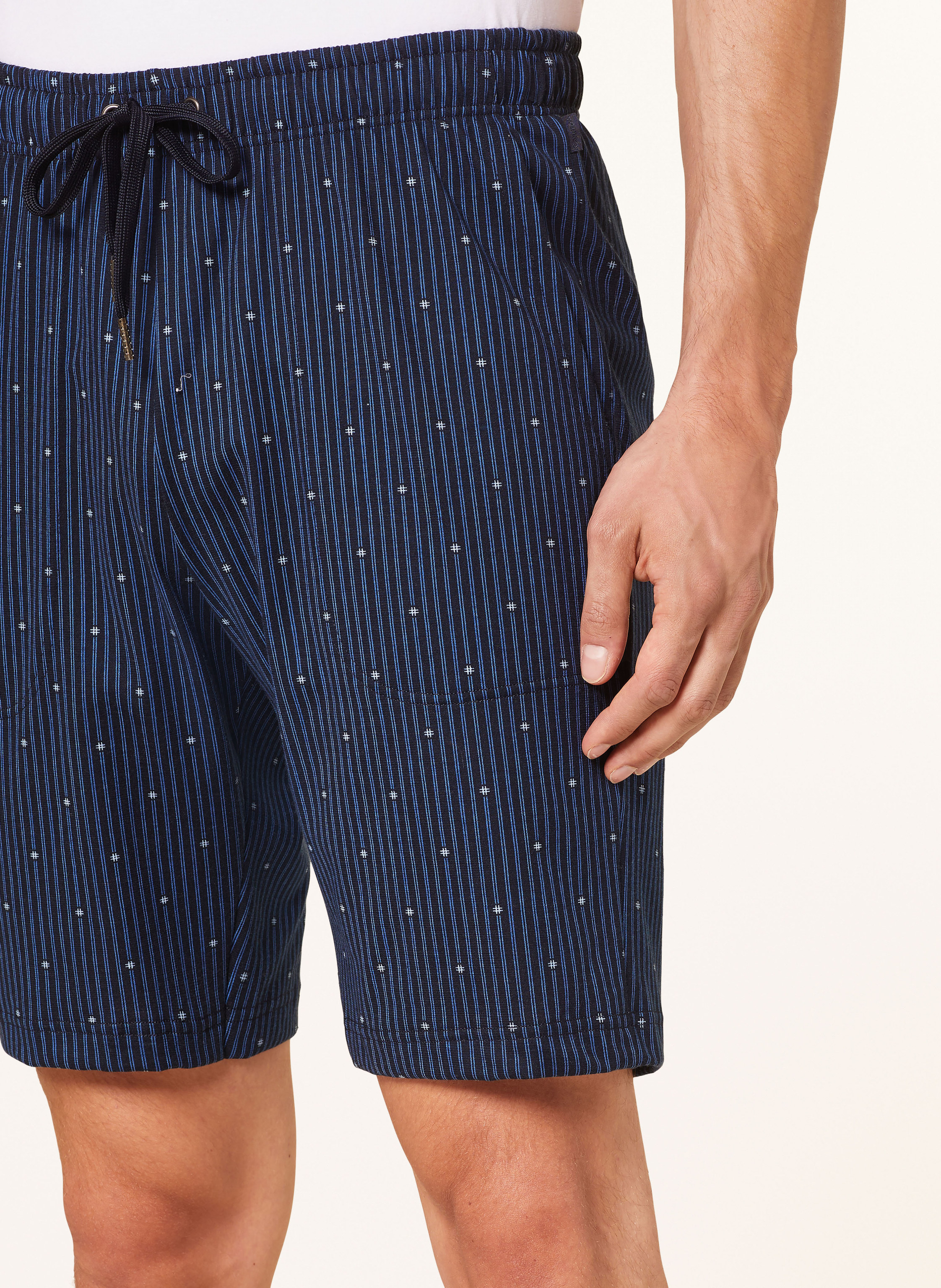 Thumbnail - Calida Lounge-Shorts Remix Basic blau