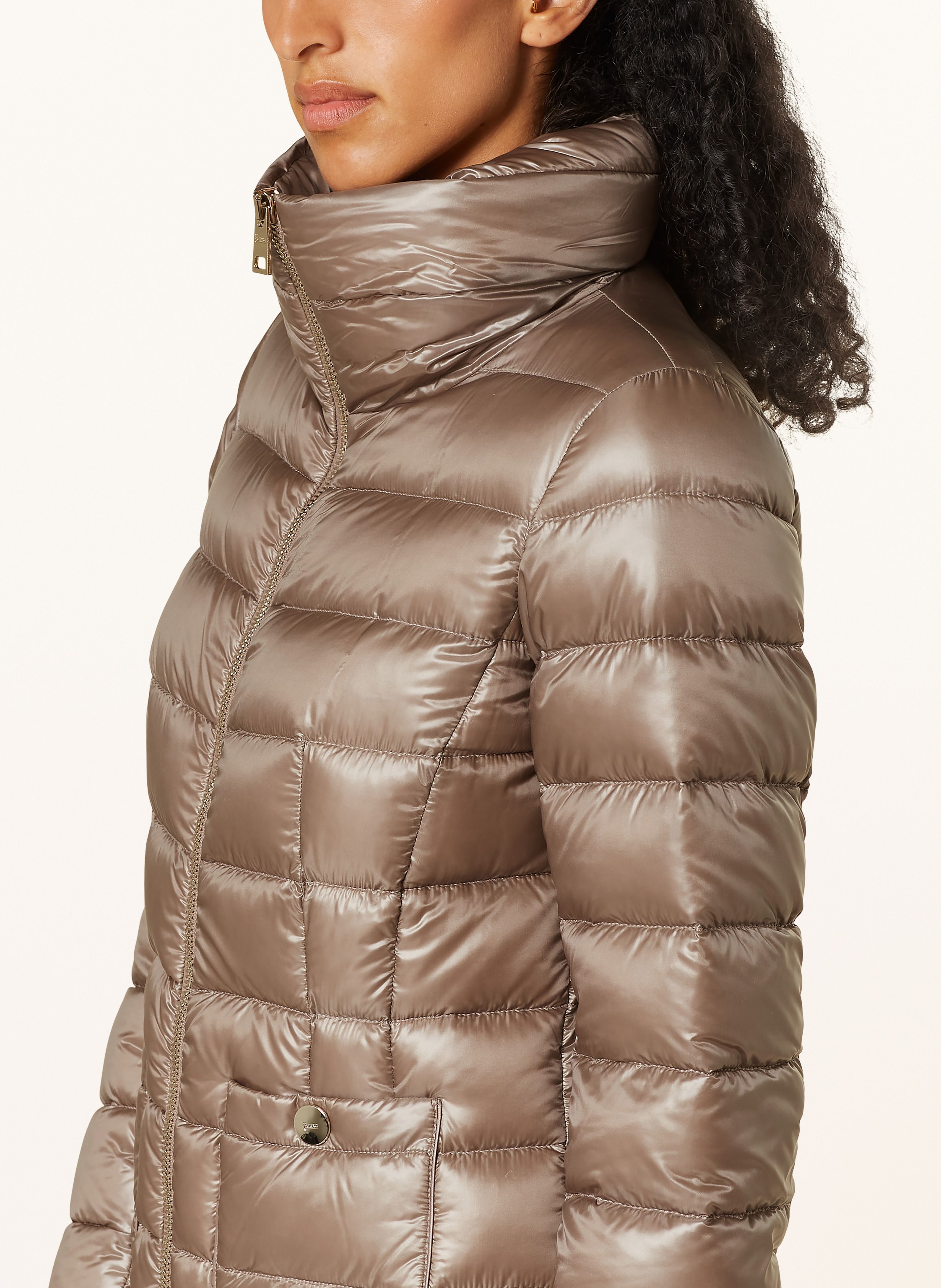 Thumbnail - Herno Daunenmantel Maria beige