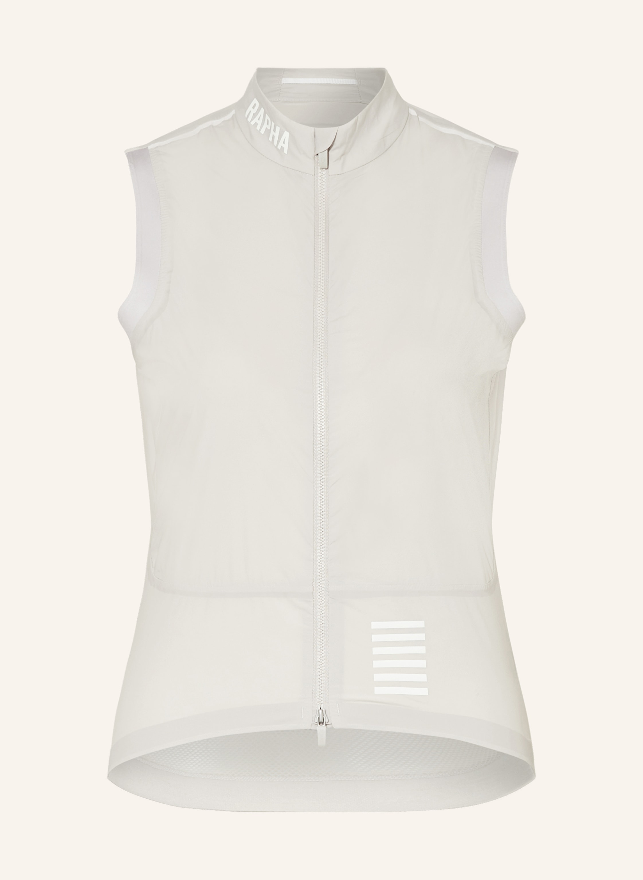 Rapha Cycling vest PRO TEAM LIGHTWEIGHT in light gray