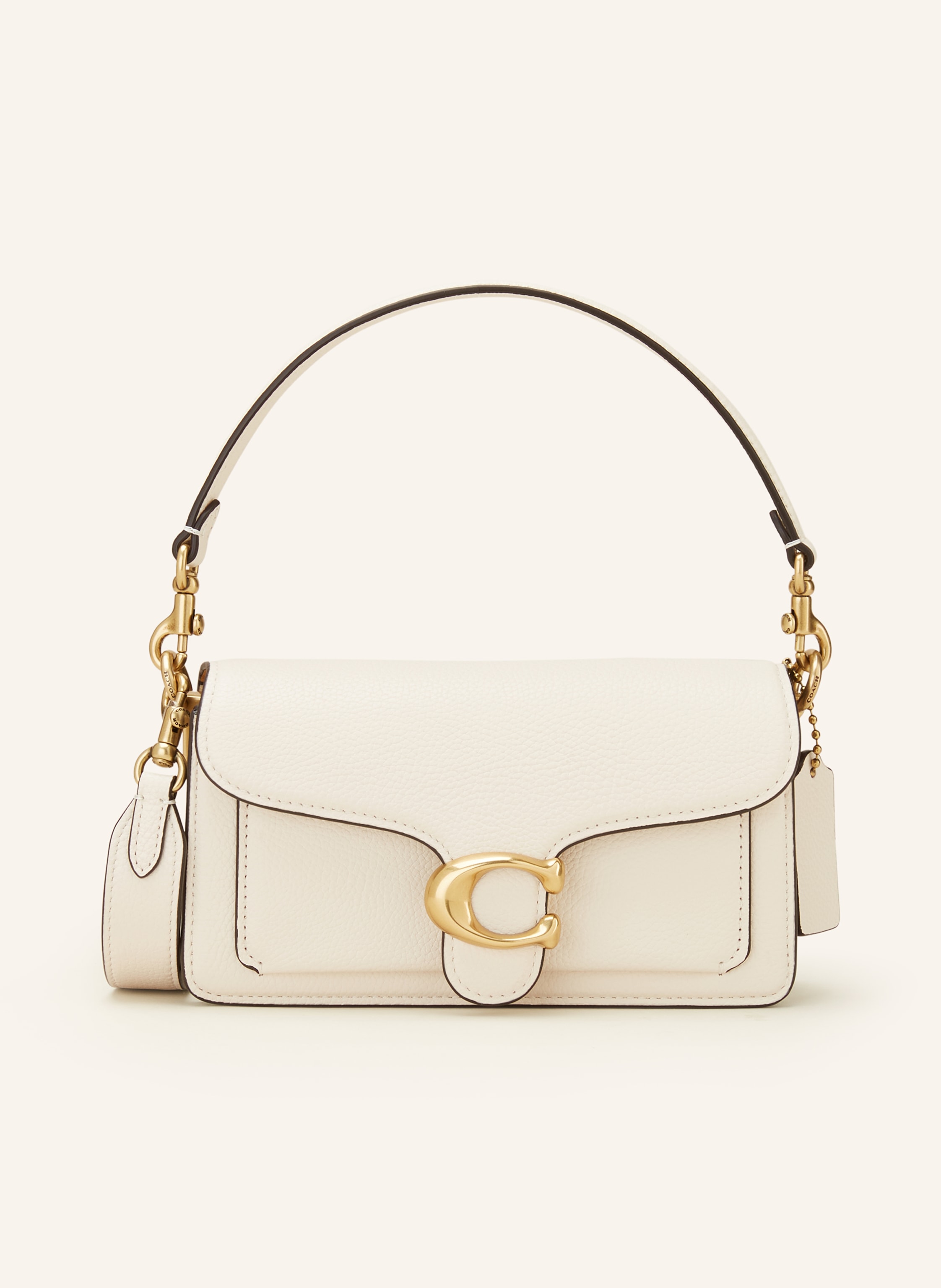 Cream coach bag on sale