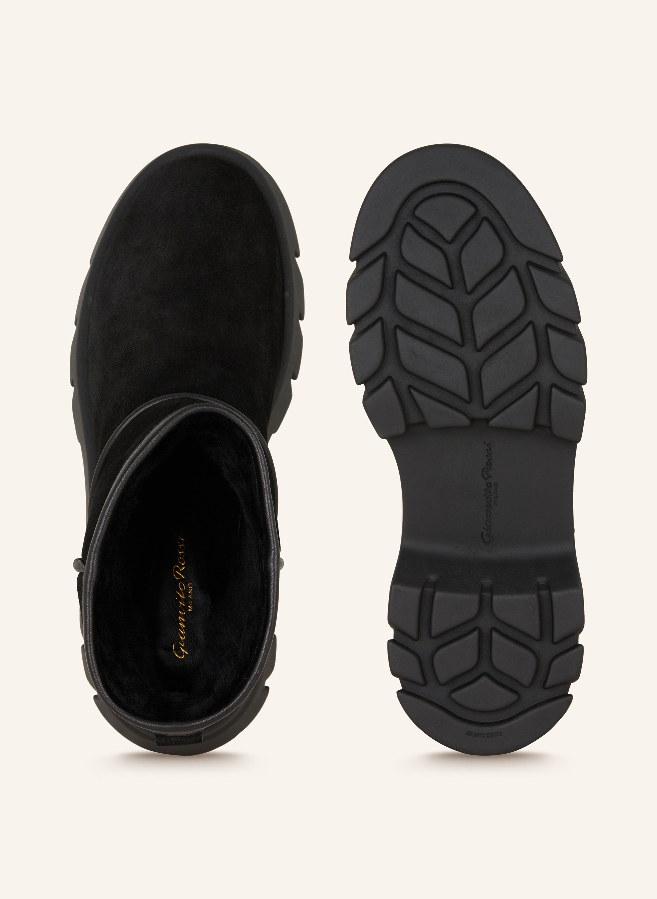 Thumbnail - Gianvito Rossi Plateau-Boots schwarz