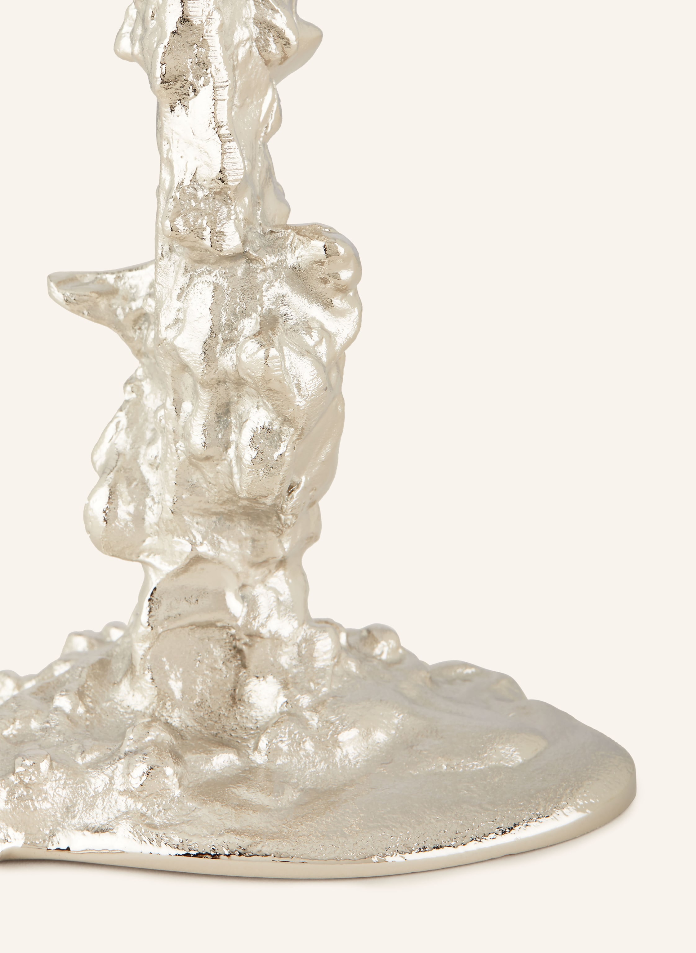 Thumbnail - Polspotten Kerzenhalter Drip L silber