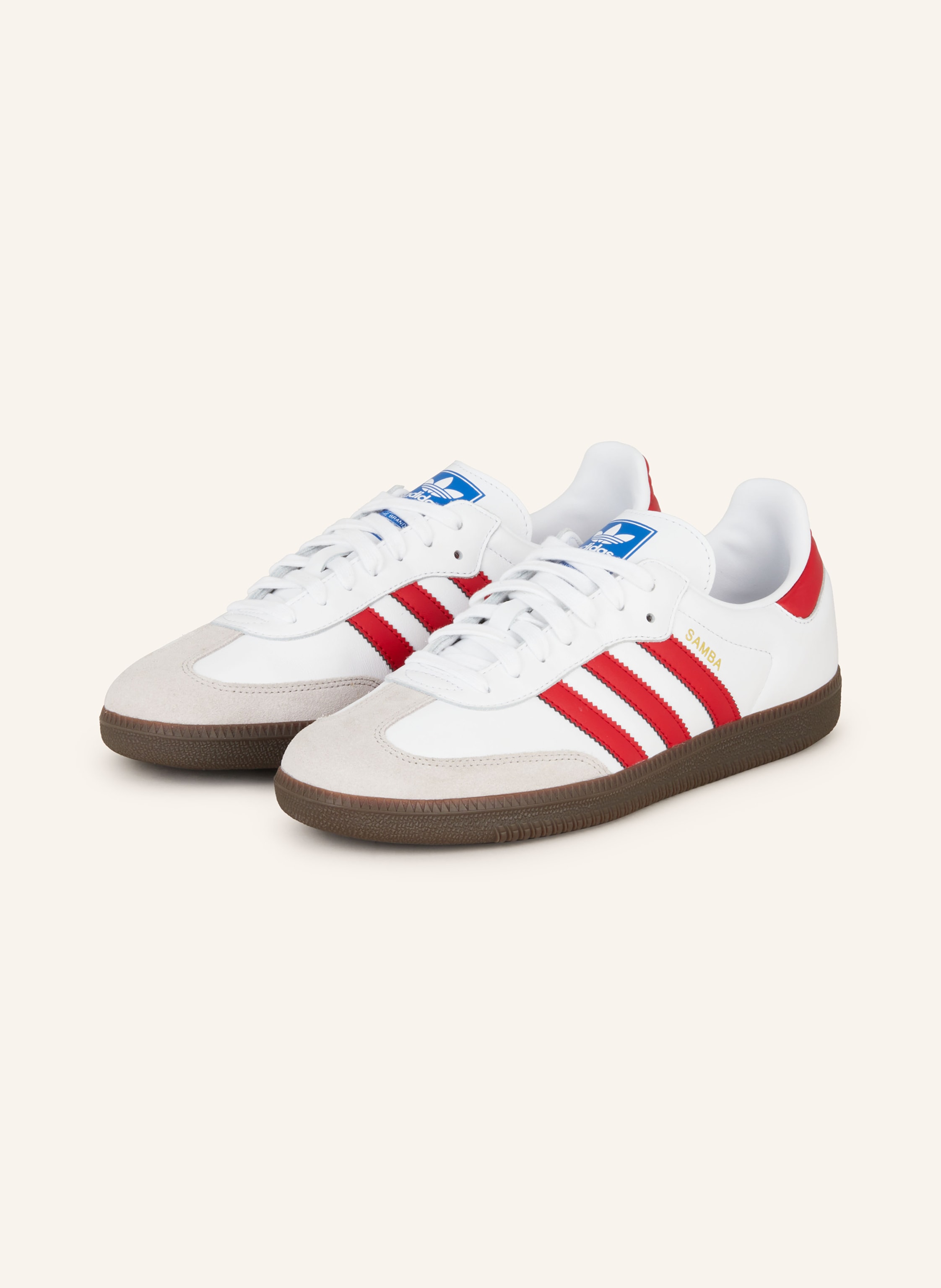 adidas Originals Sneaker SAMBA OG in weiss rot creme