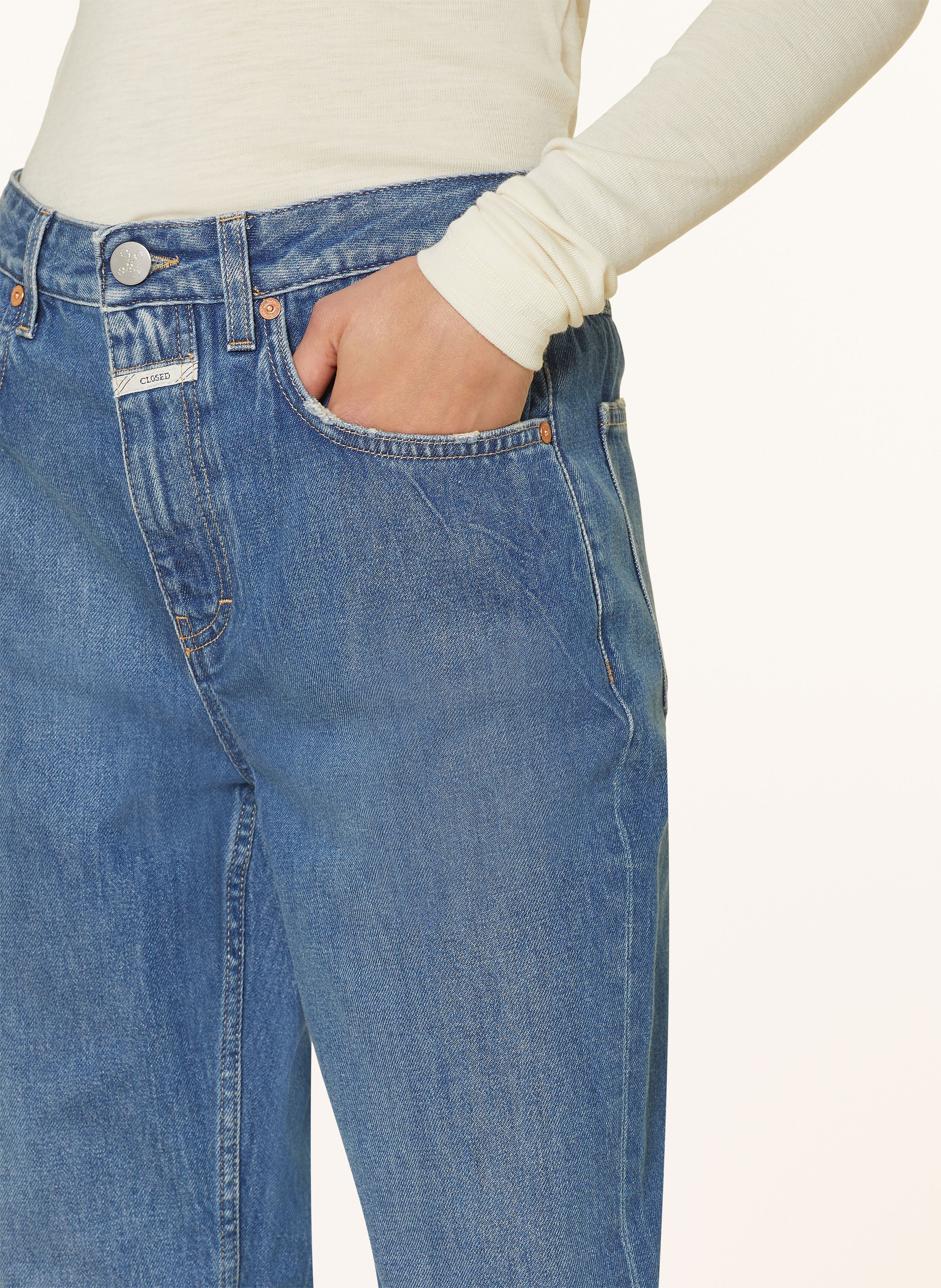 Thumbnail - Closed Straight Jeans Roan blau
