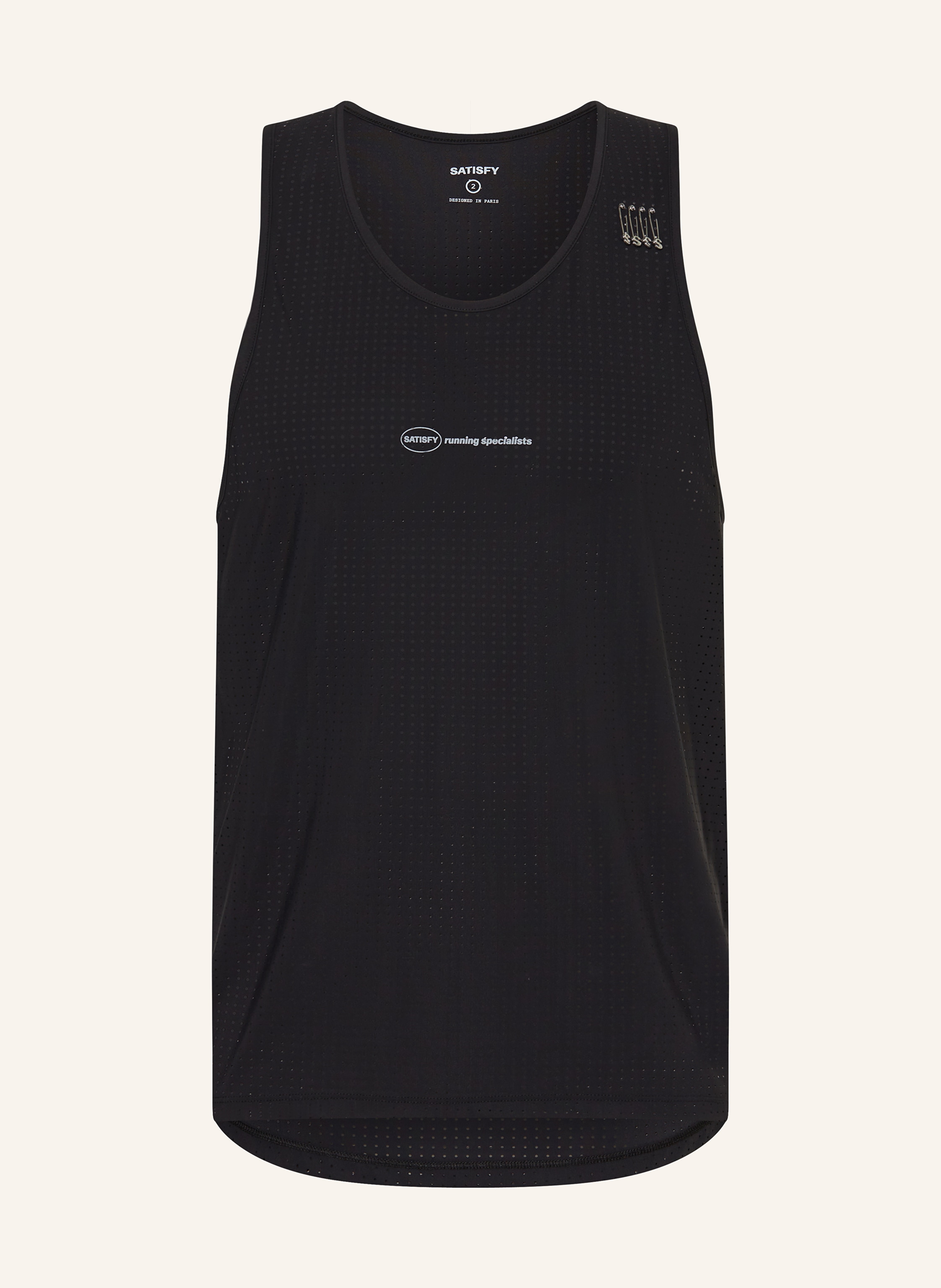 SATISFY サティスファイ　ノースリーブTEE サイズ3 SATISFY（サティスファイ）ノースリーブTシャツ