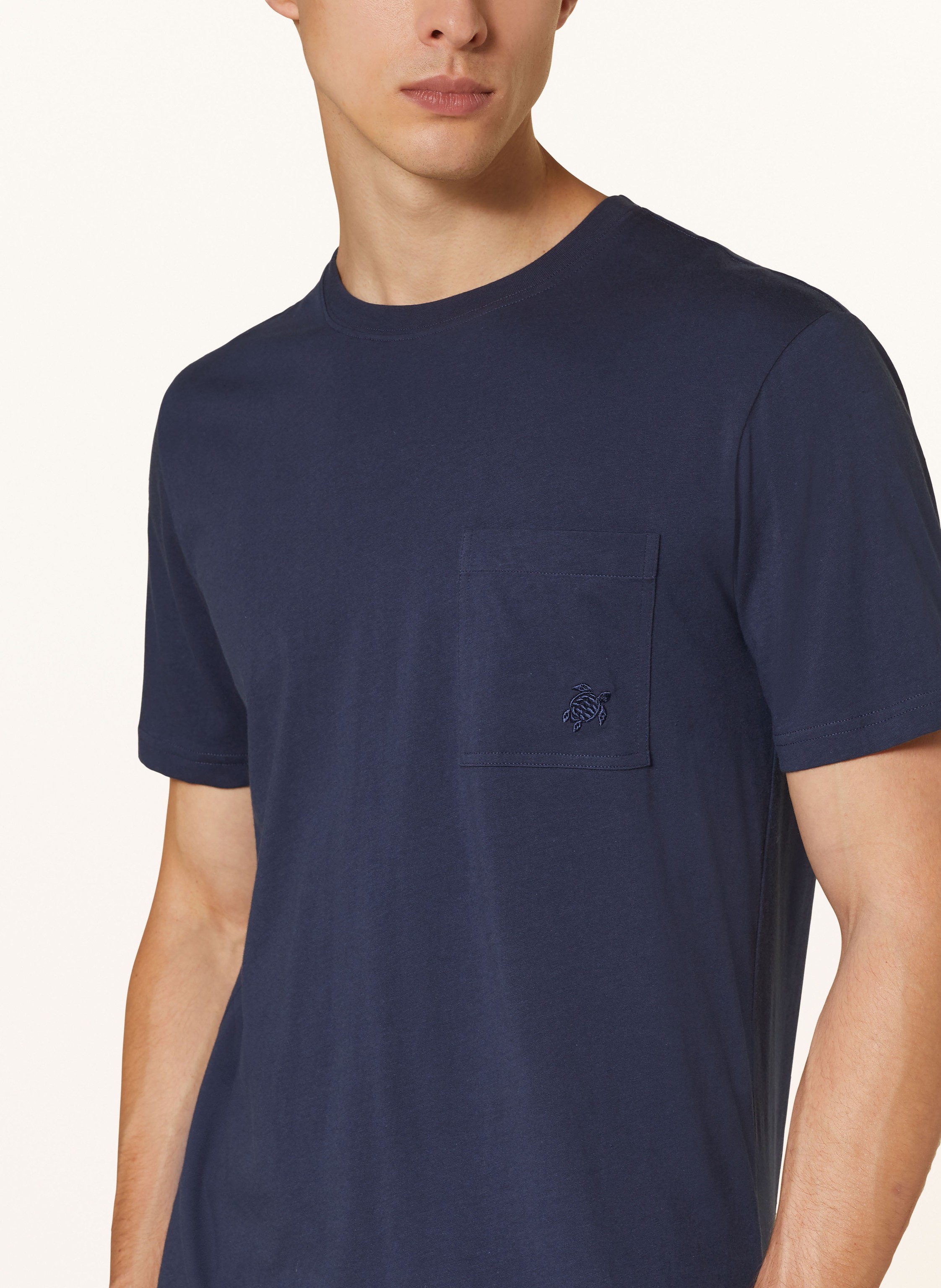 Thumbnail - Vilebrequin T-Shirt Titan blau