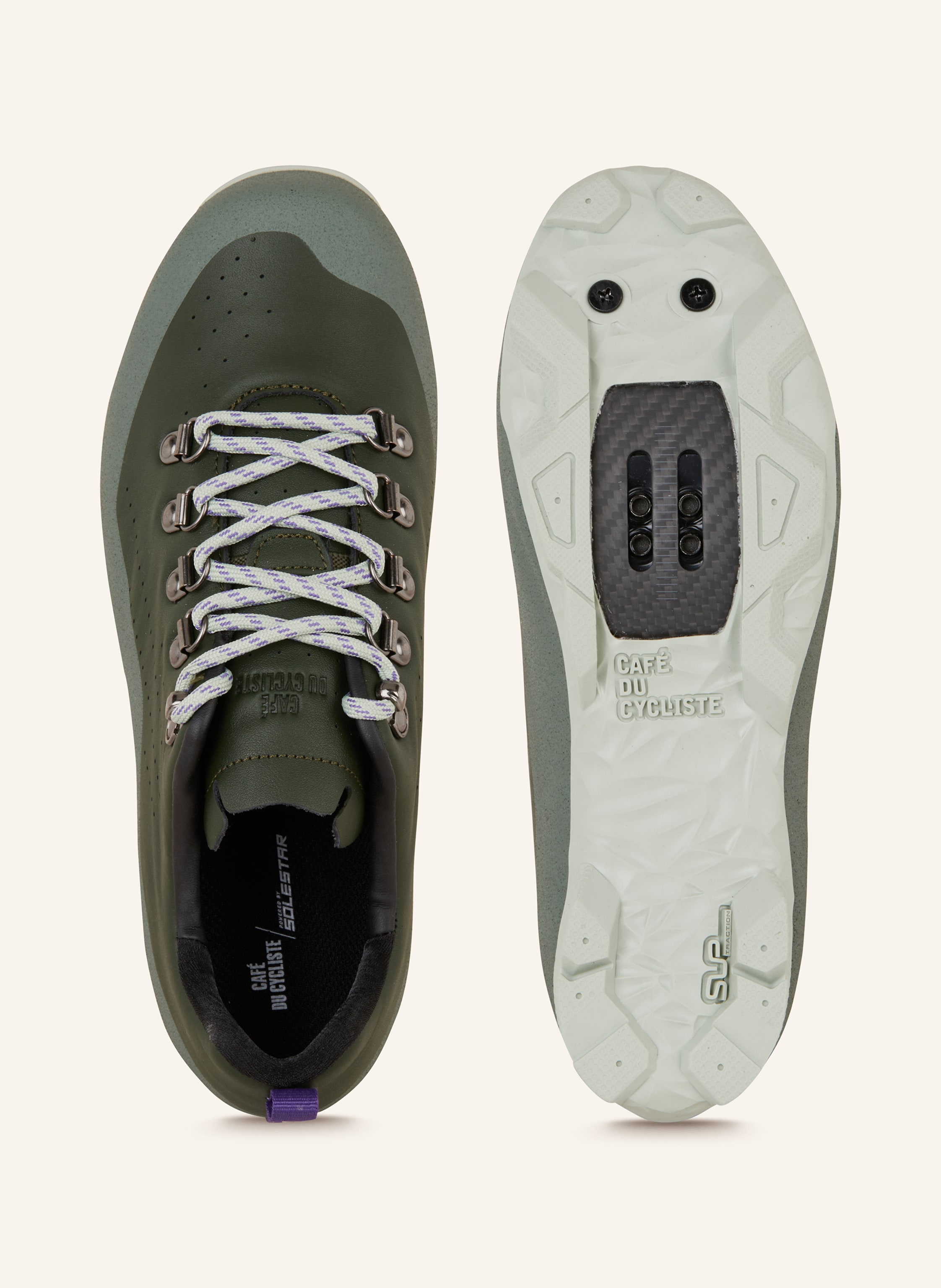Thumbnail - Café Du Cycliste Gravel-Schuhe Outlands gruen