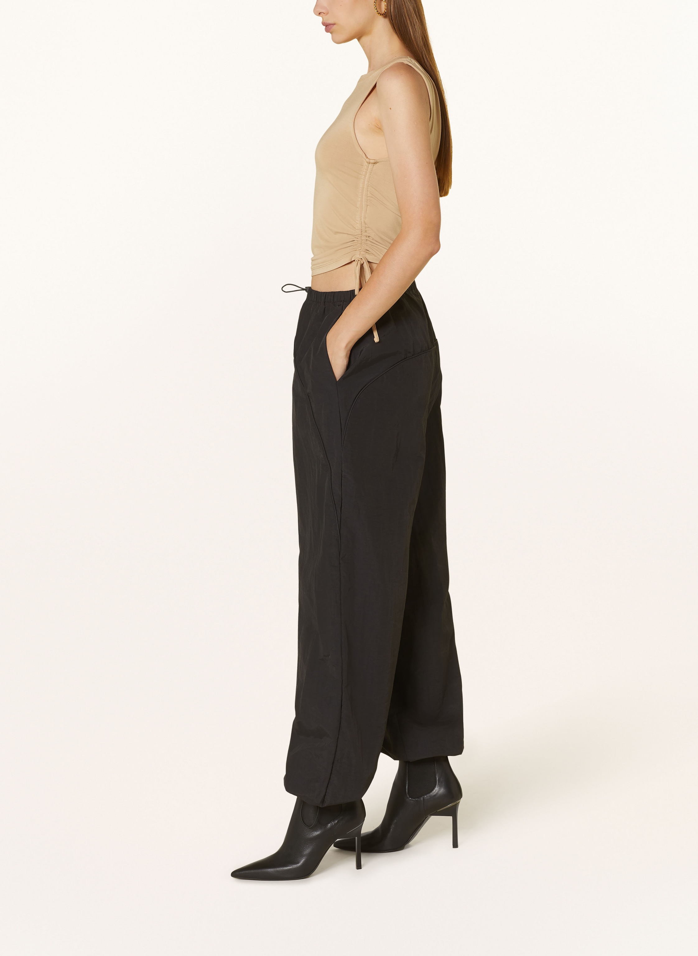 Thumbnail - Somethingnew Track Pants Snalicia schwarz