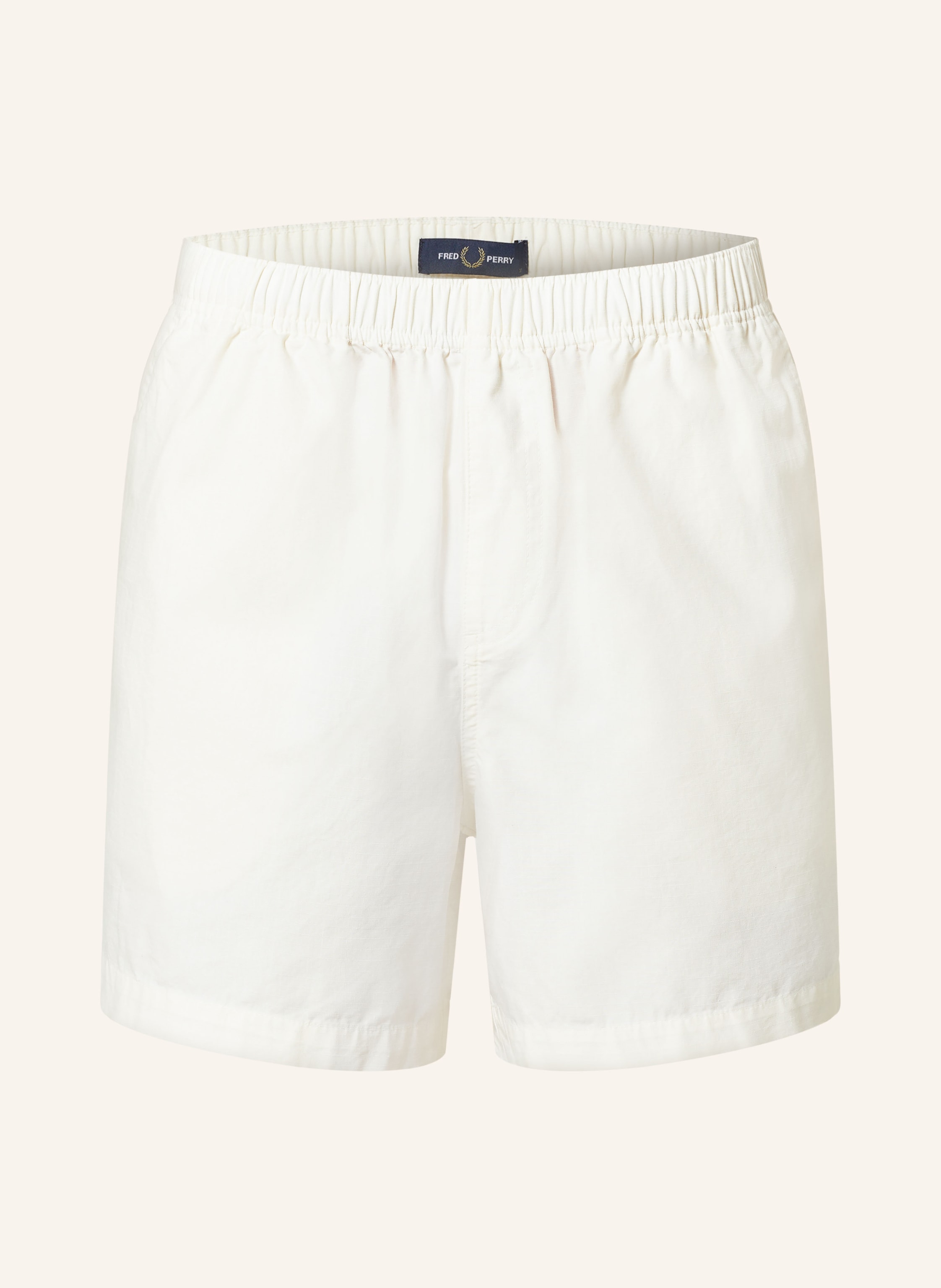 Mum jeans zara FRED PERRY Shorts in ecru