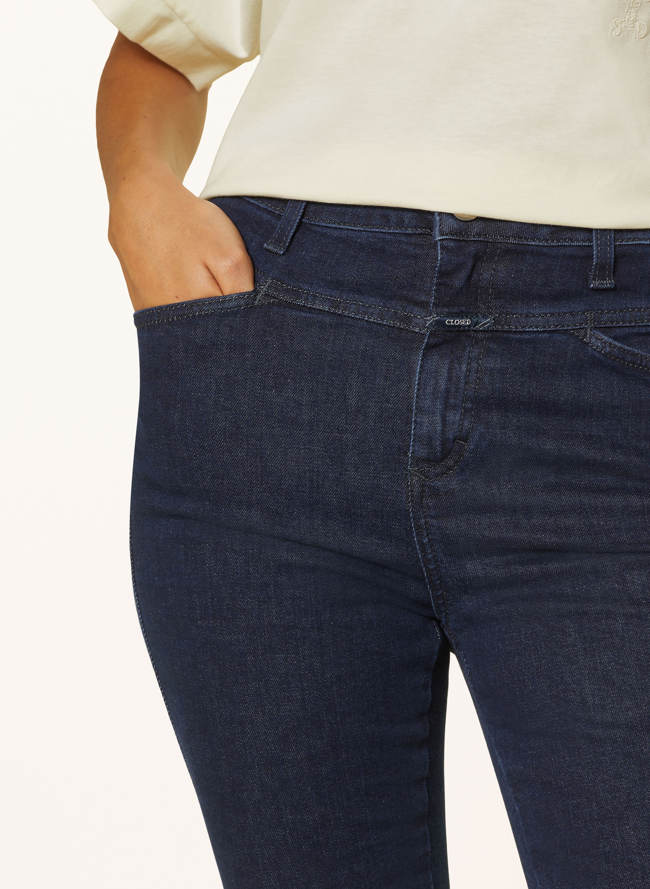 Thumbnail - Closed Skinny Jeans Skinny Pusher blau