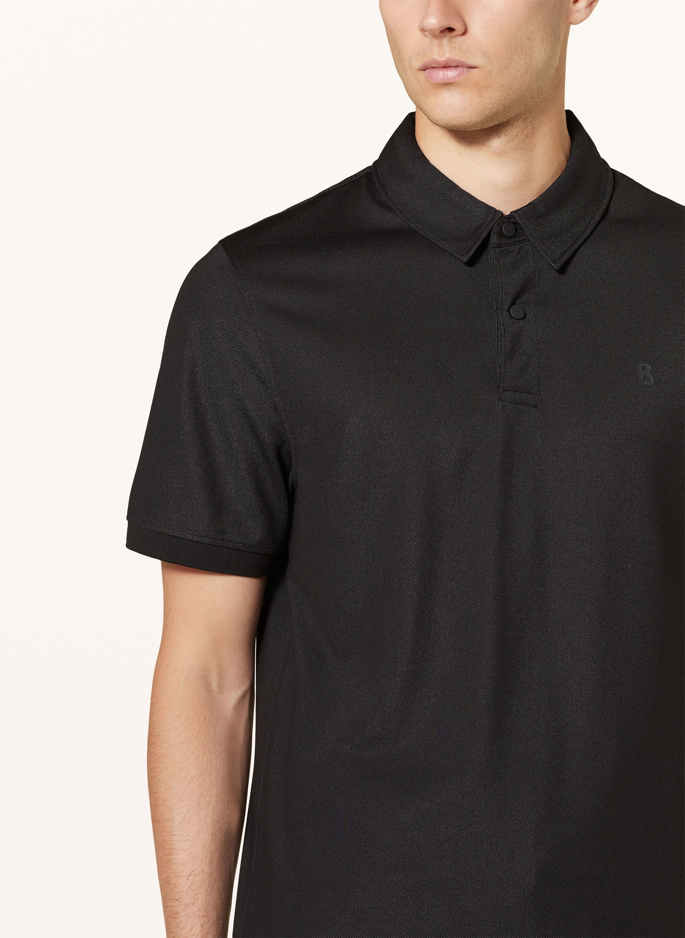 Thumbnail - Bogner Piqué-Poloshirt Timo Regular Fit schwarz