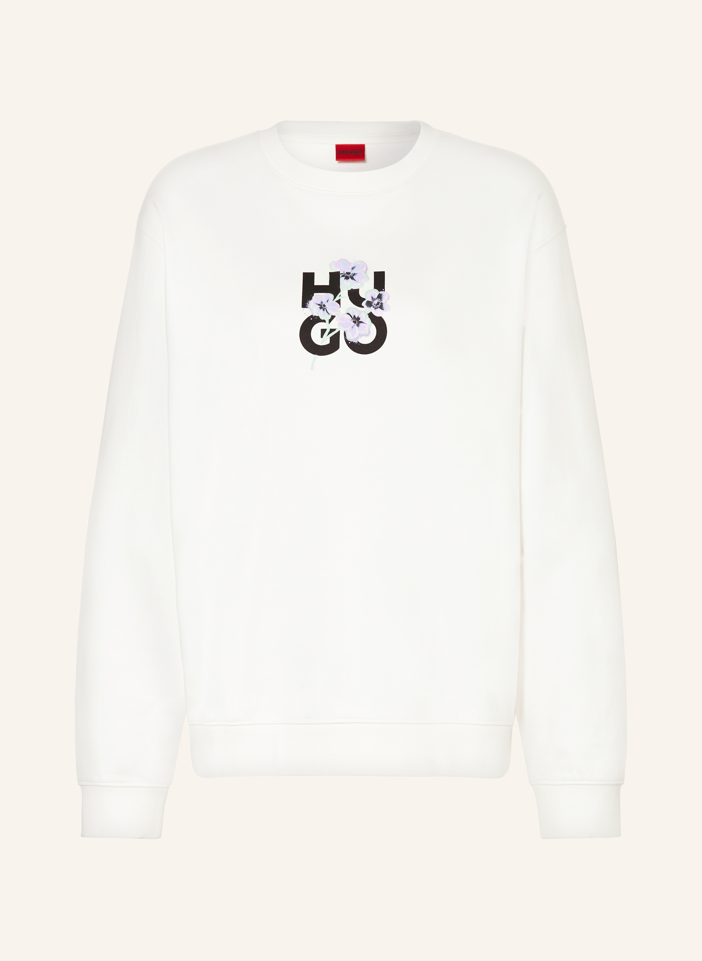 Hugo boss white sweatshirt online