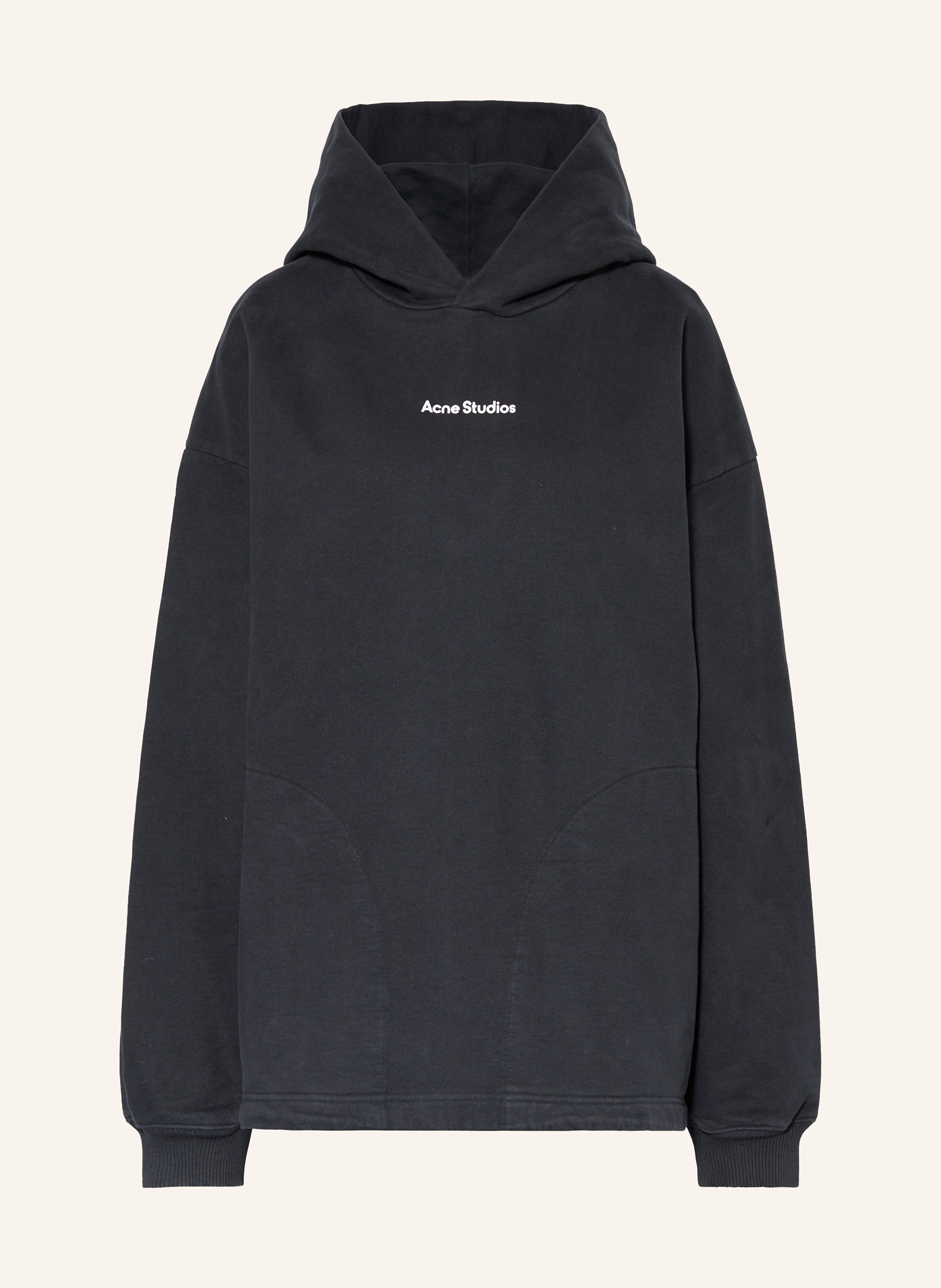 Acne logo hoodie new arrivals