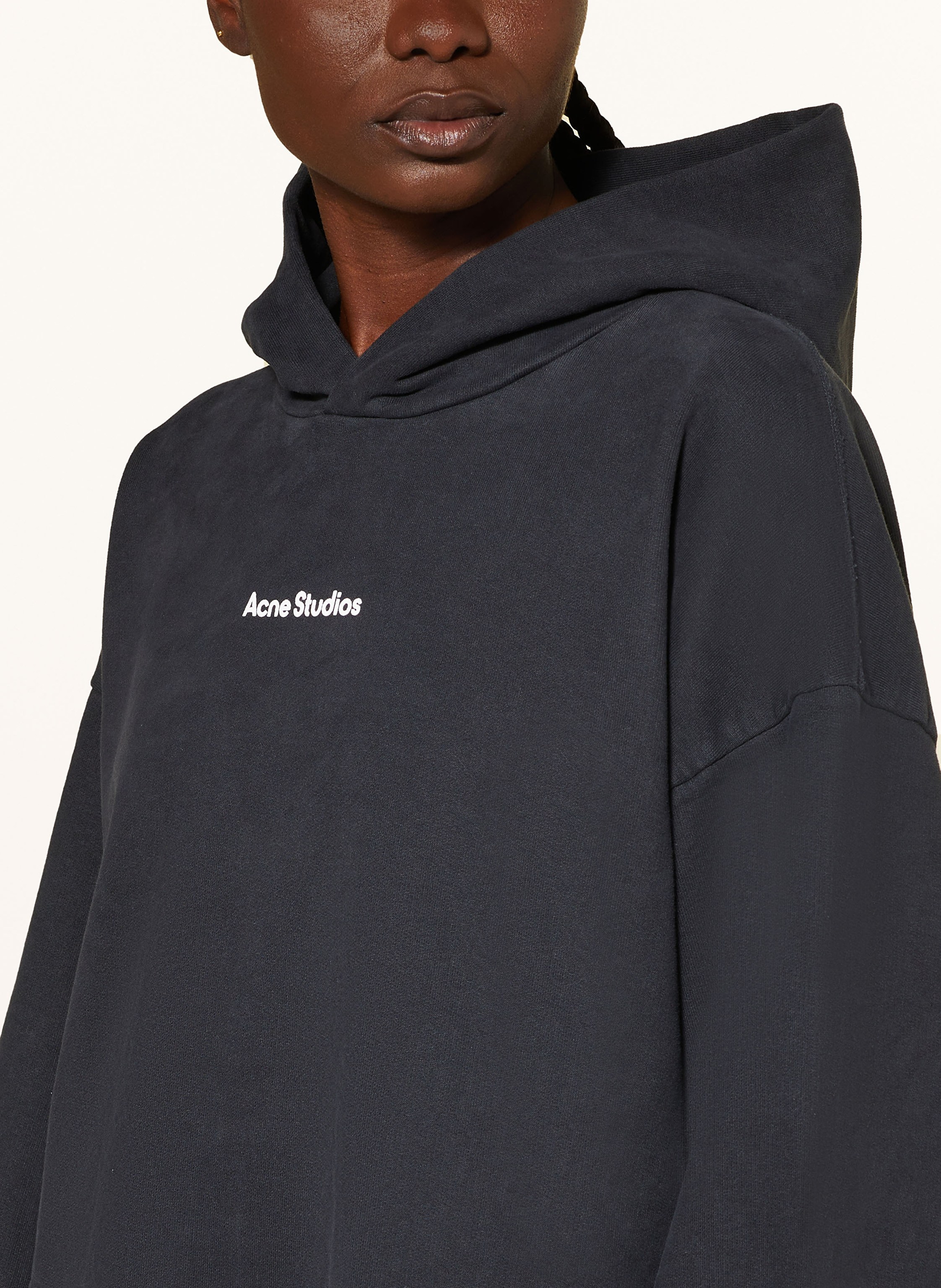 Thumbnail - Acne Studios Oversized-Hoodie schwarz