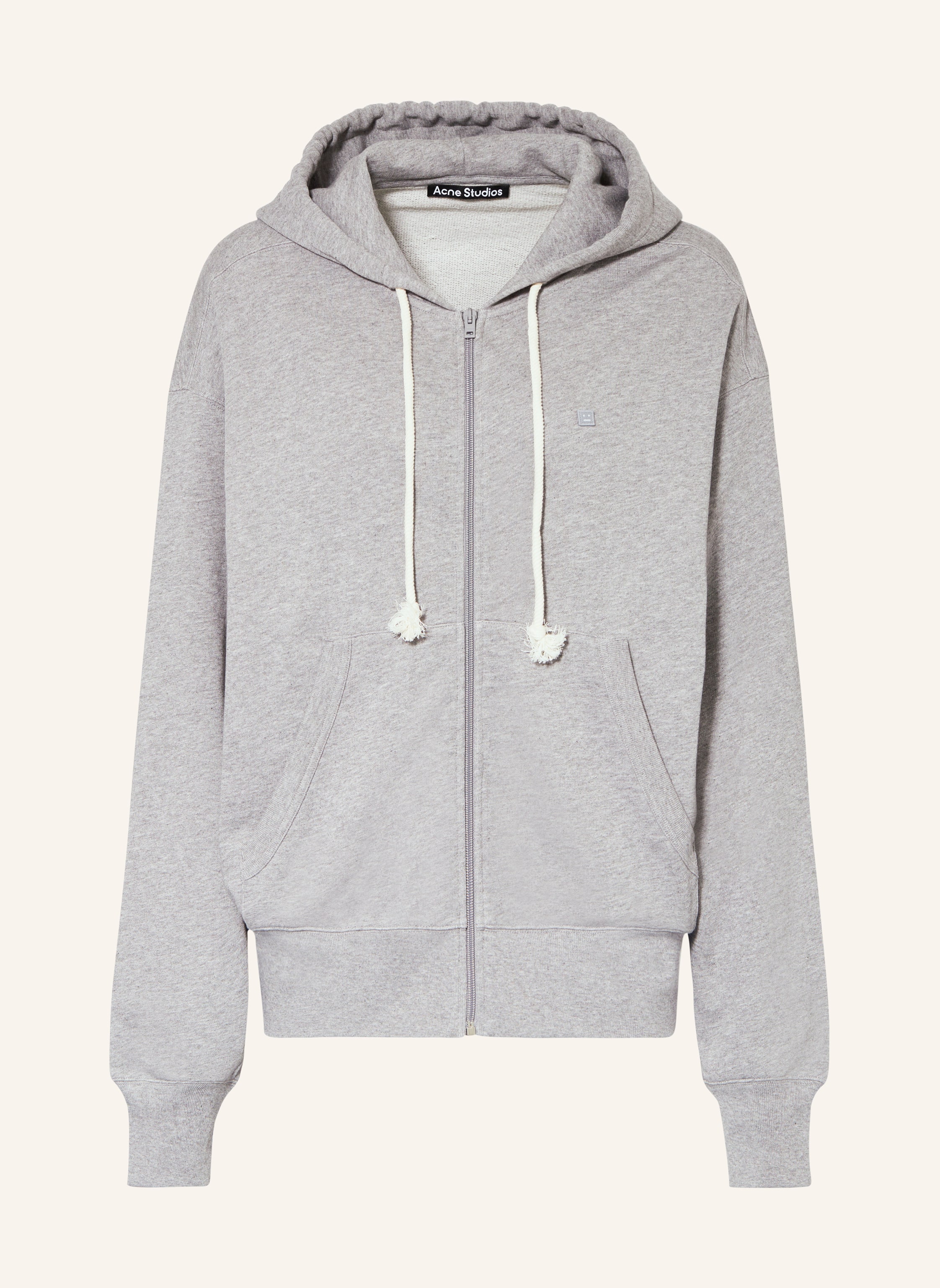 Acne Studios Oversized sweat jacket in gray