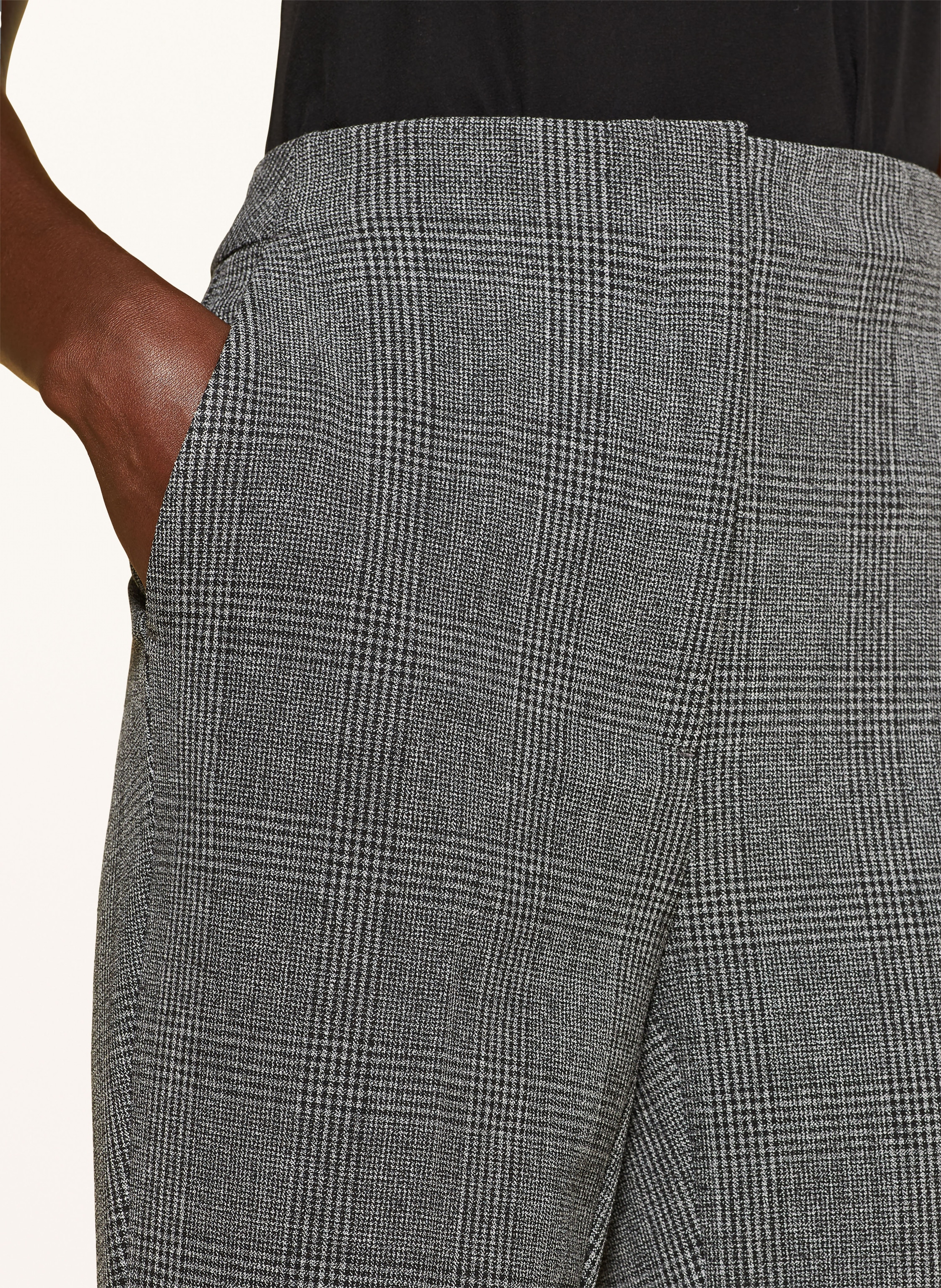 Boss Bootcut-Hose Telessa grau – Bild 2