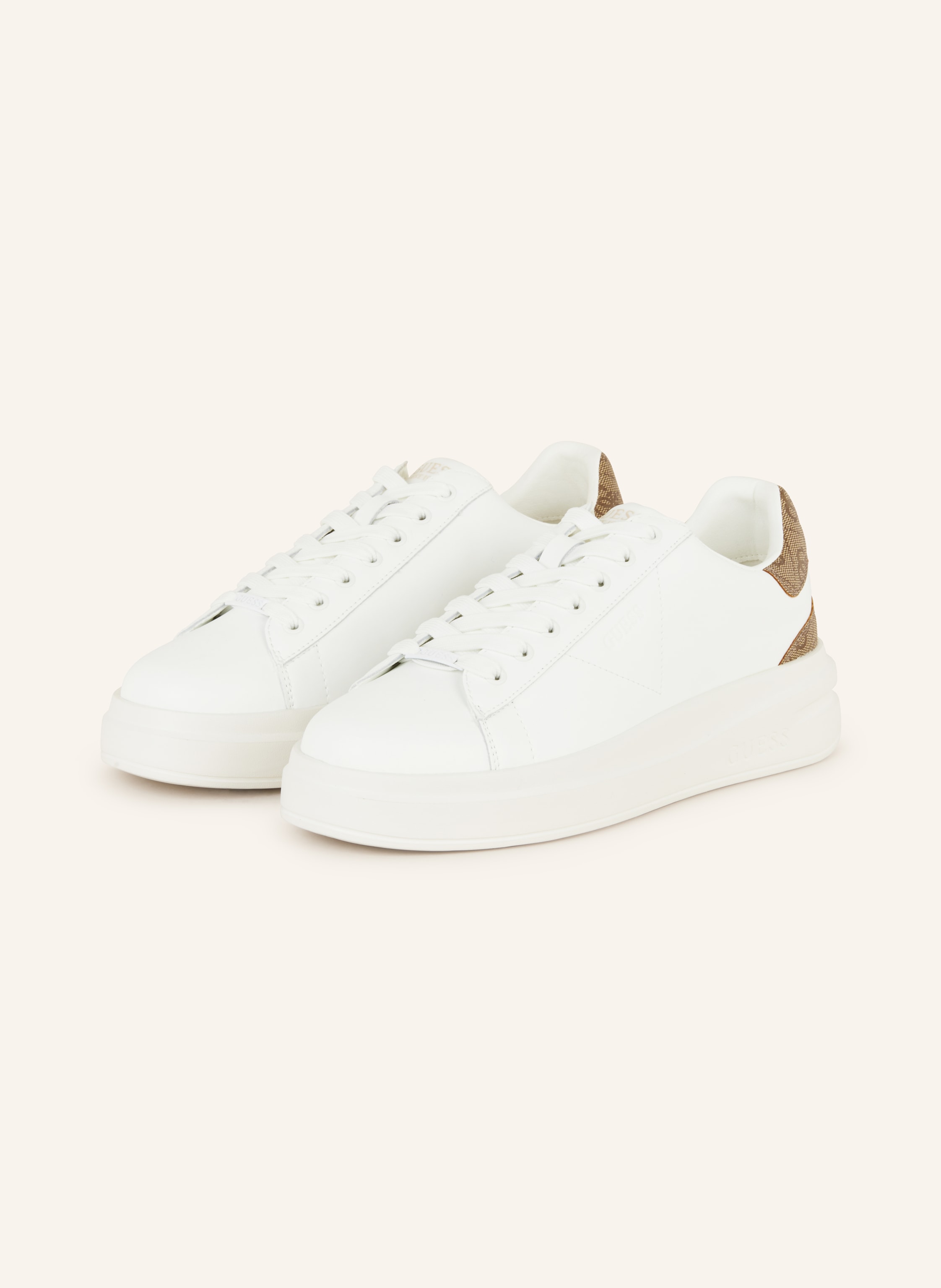 Sneakers guess bianche on sale