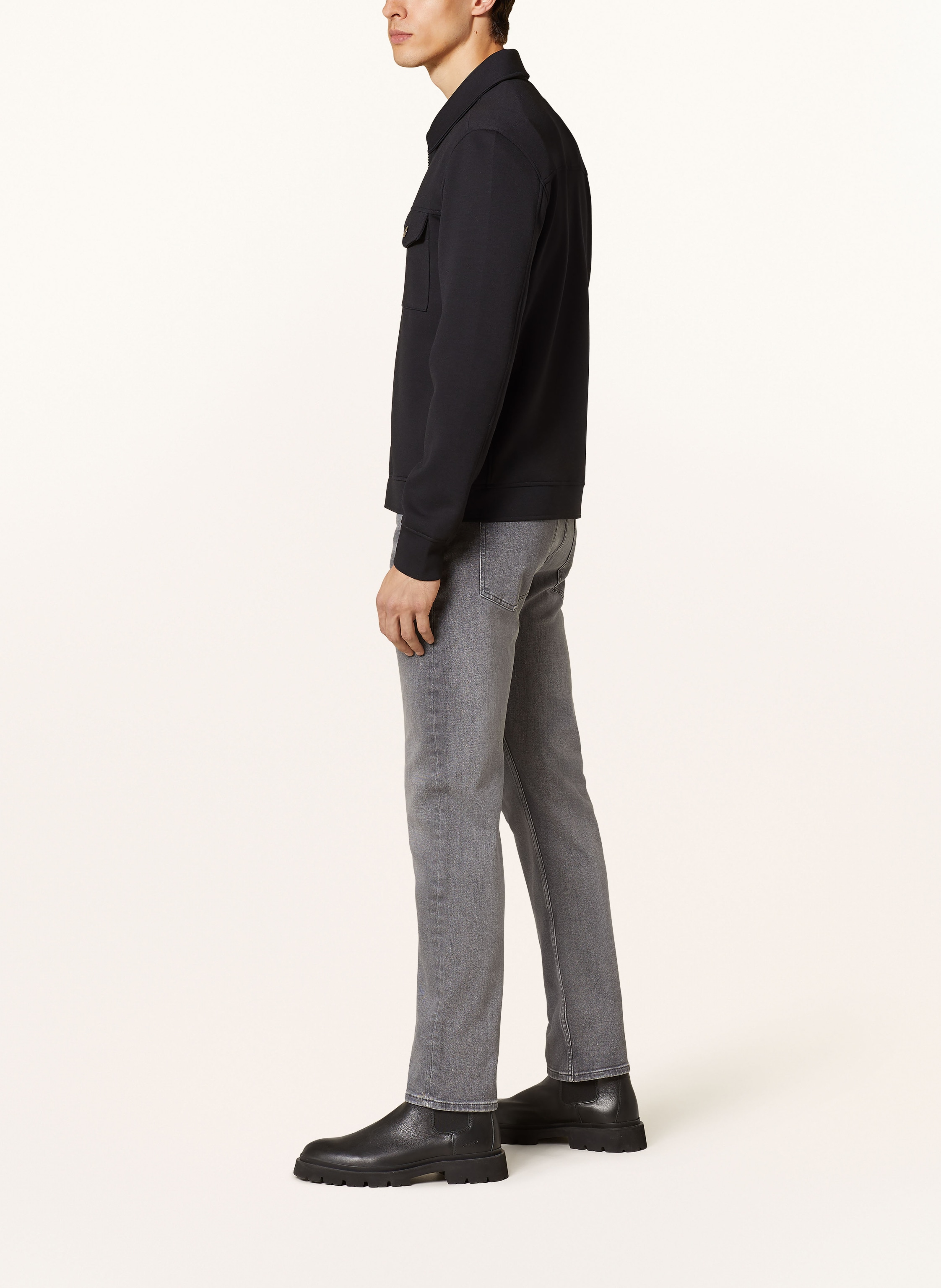 Thumbnail - Boss Jeans Delaware Slim Fit grau