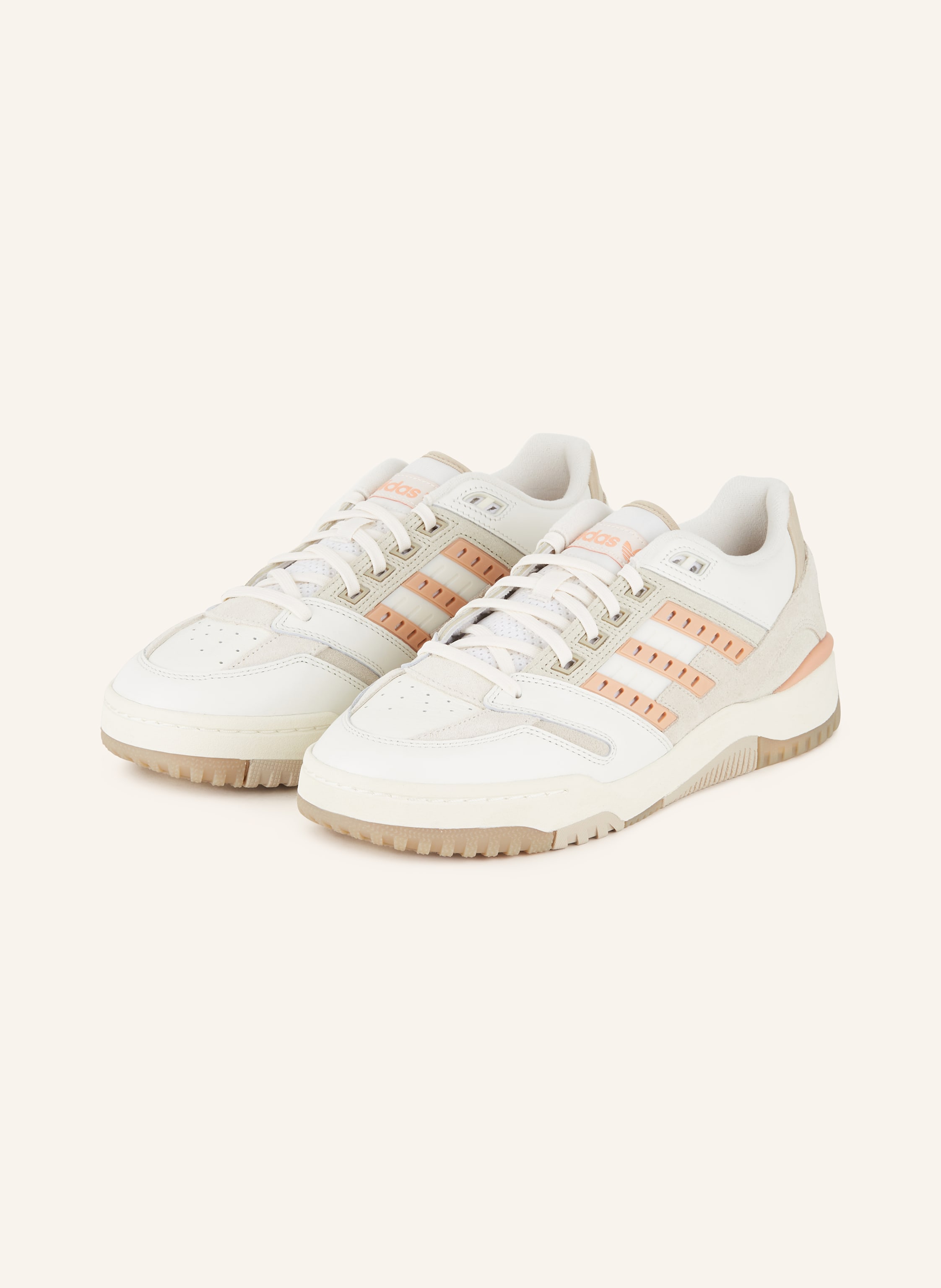 adidas Basketballschuhe TORSION PHANTOM in ecru creme hellorange