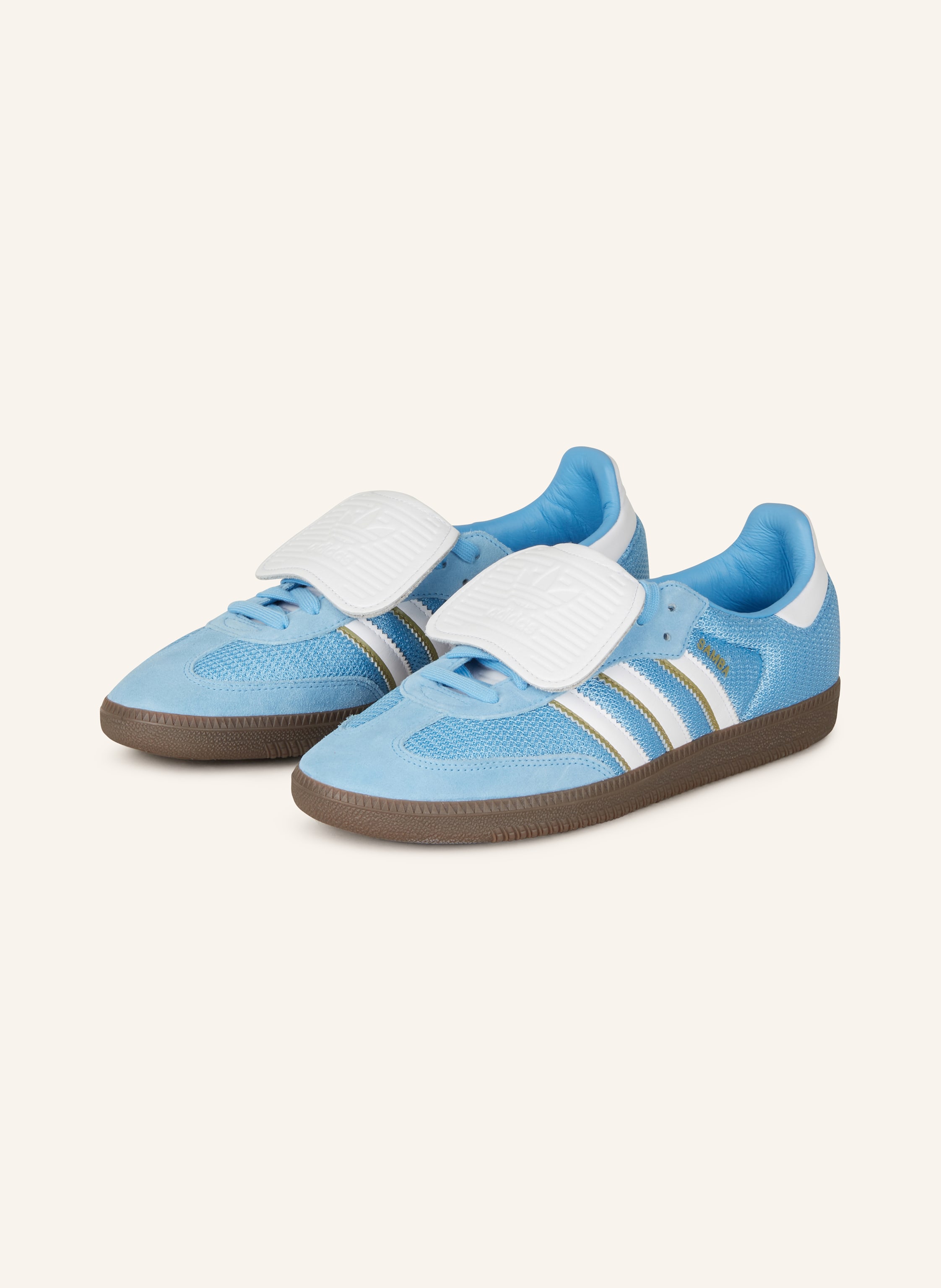 adidas Originals Sneaker SAMBA LT in hellblau/ weiss
