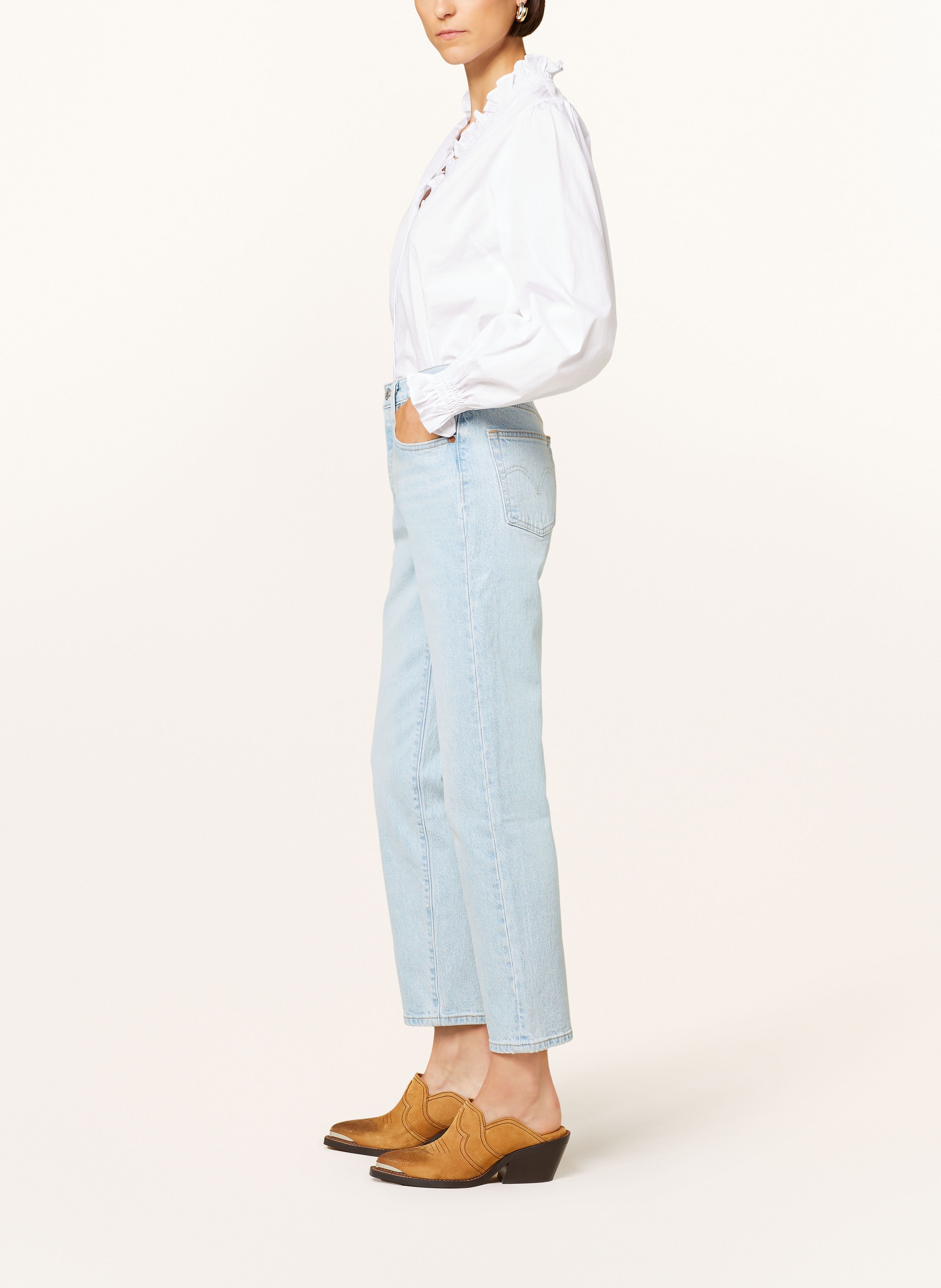 Thumbnail - Levi's® Boyfriend Jeans 501 blau