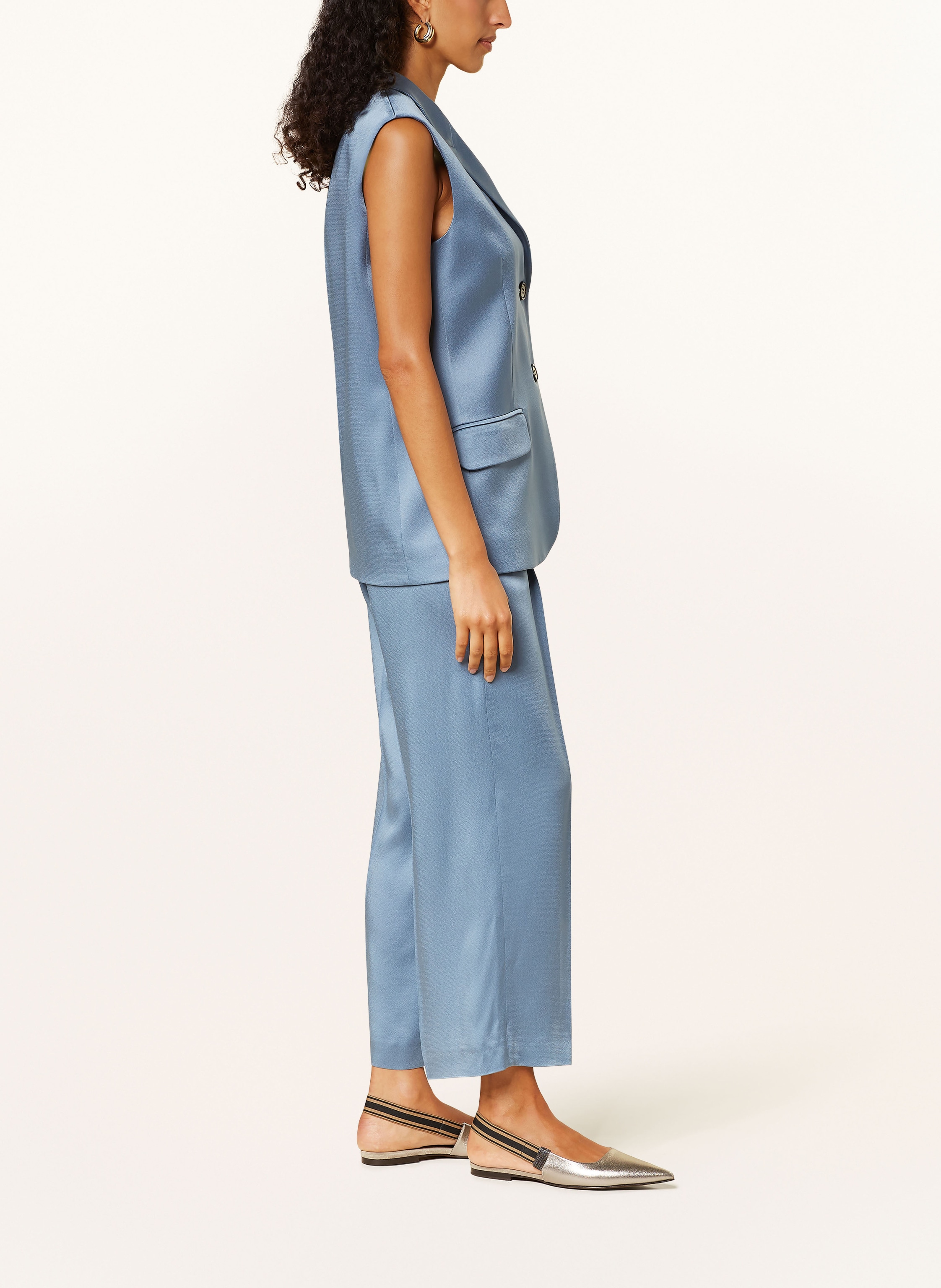 Thumbnail - Luisa Cerano Satin-Culotte blau