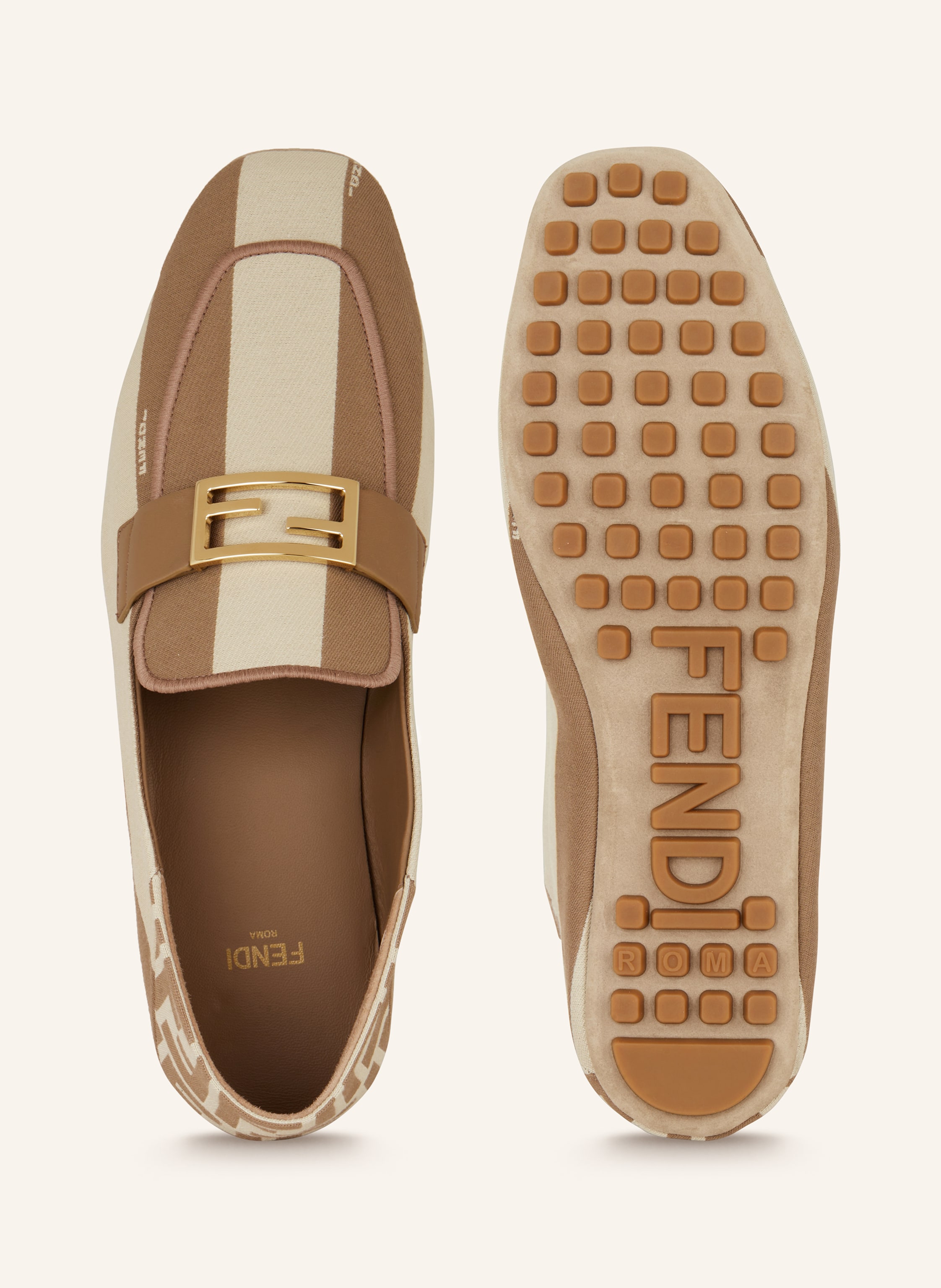Fendi Loafer beige – Bild 2