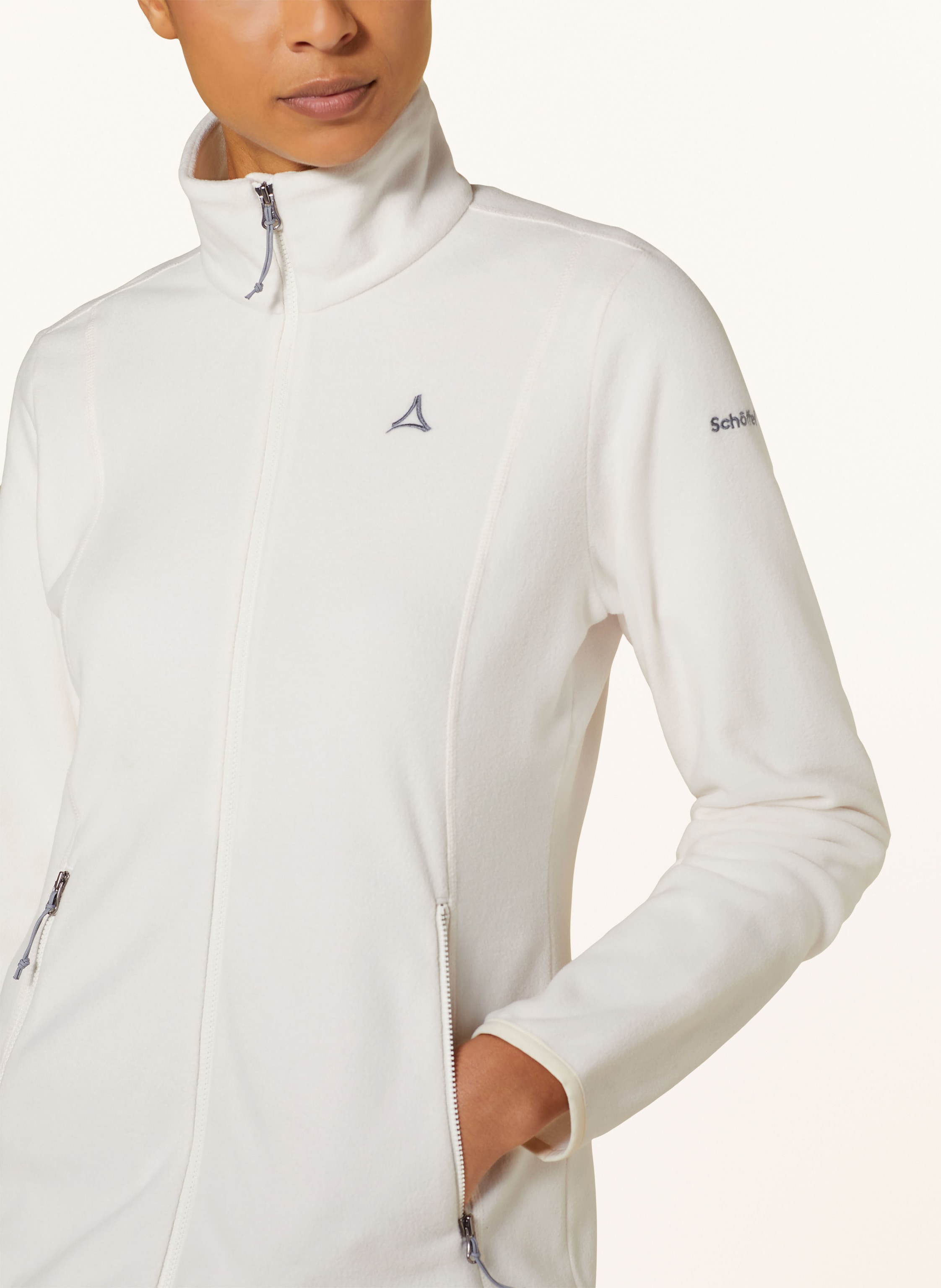 Thumbnail - Schöffel Fleecejacke Ash weiss