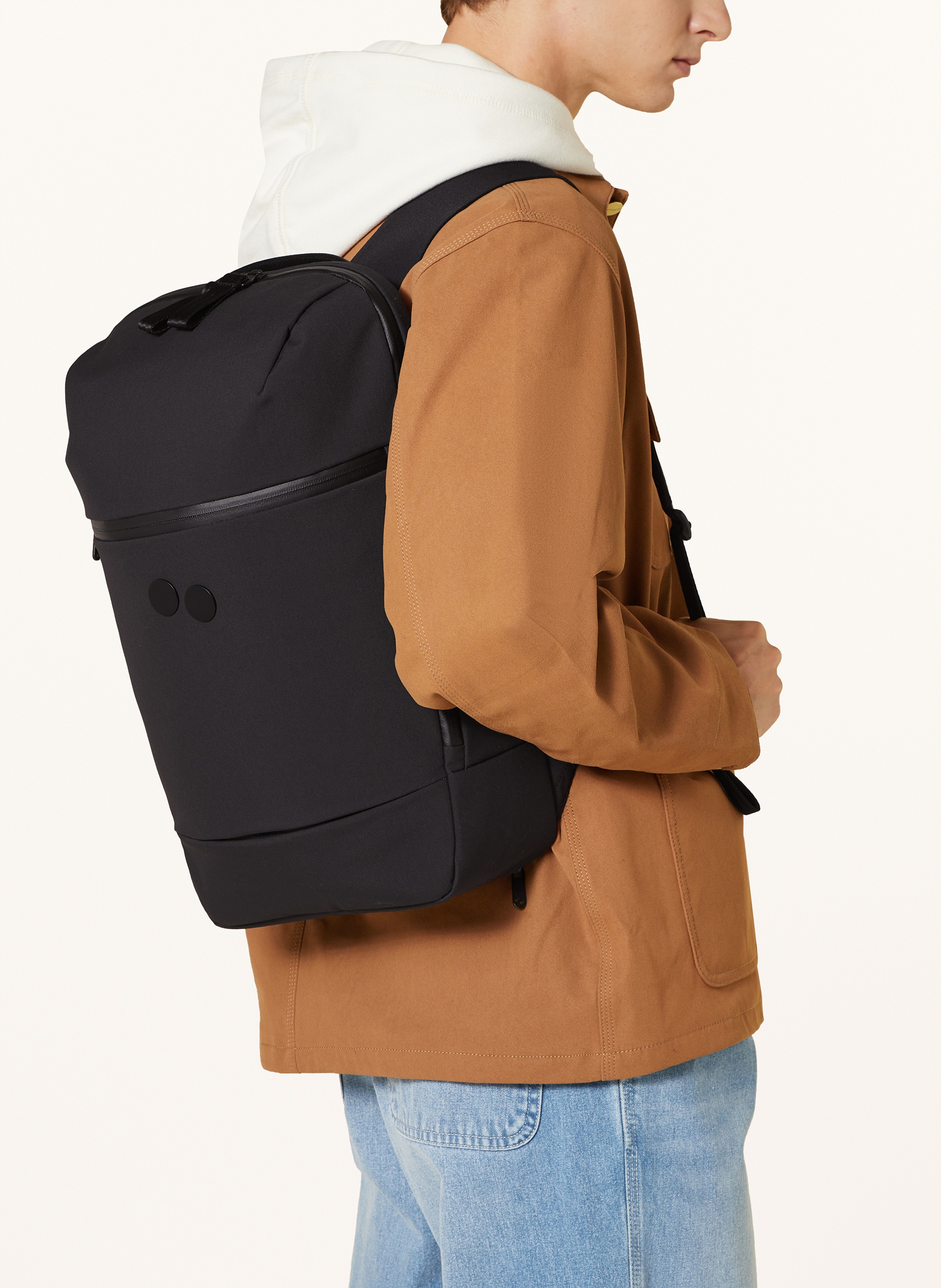 Thumbnail - Pinqponq Rucksack Kontor 16 L Mit Laptop-Fach schwarz