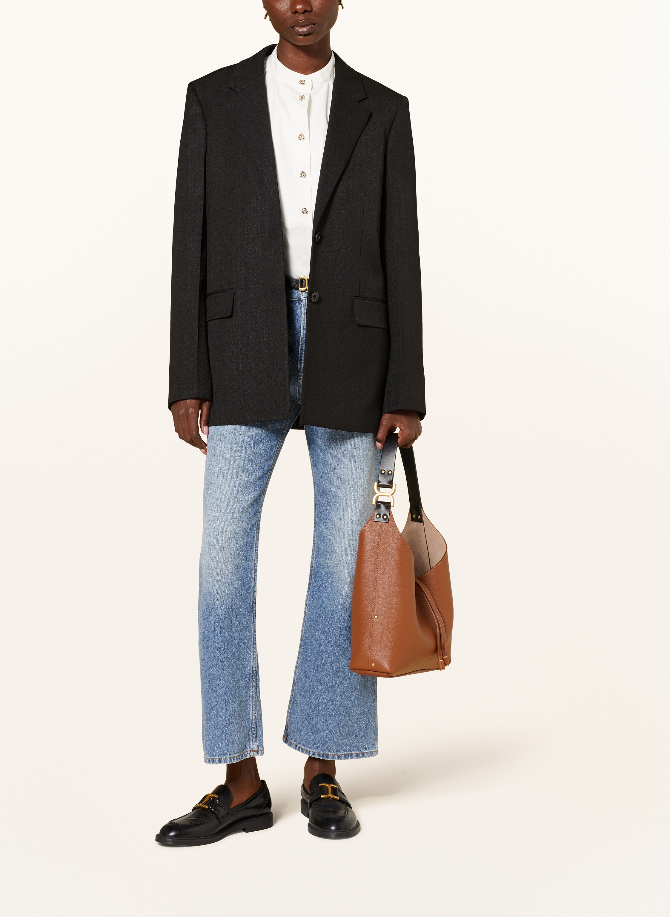 Thumbnail - Chloé Shopper Marcie braun
