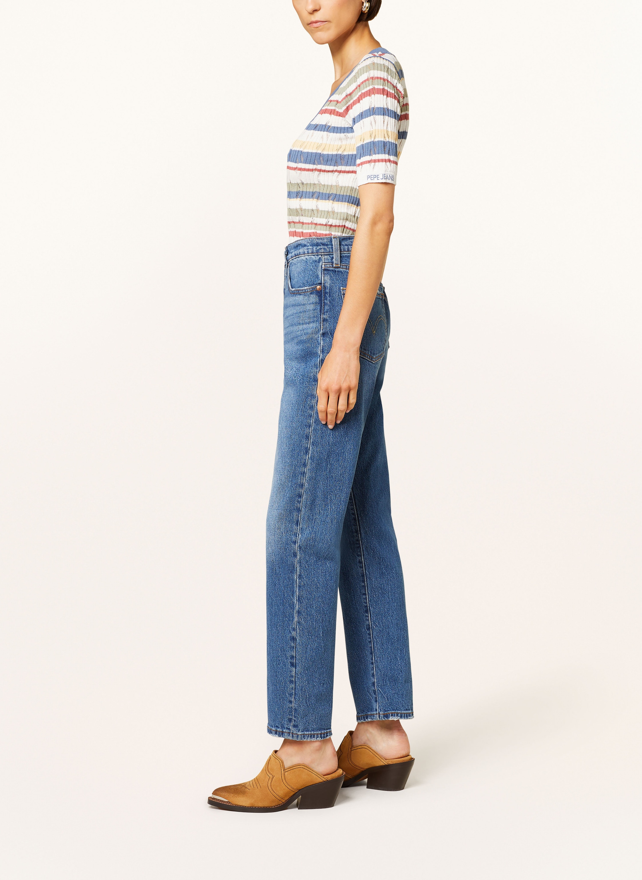 Thumbnail - Levi's® Straight Jeans 501 blau